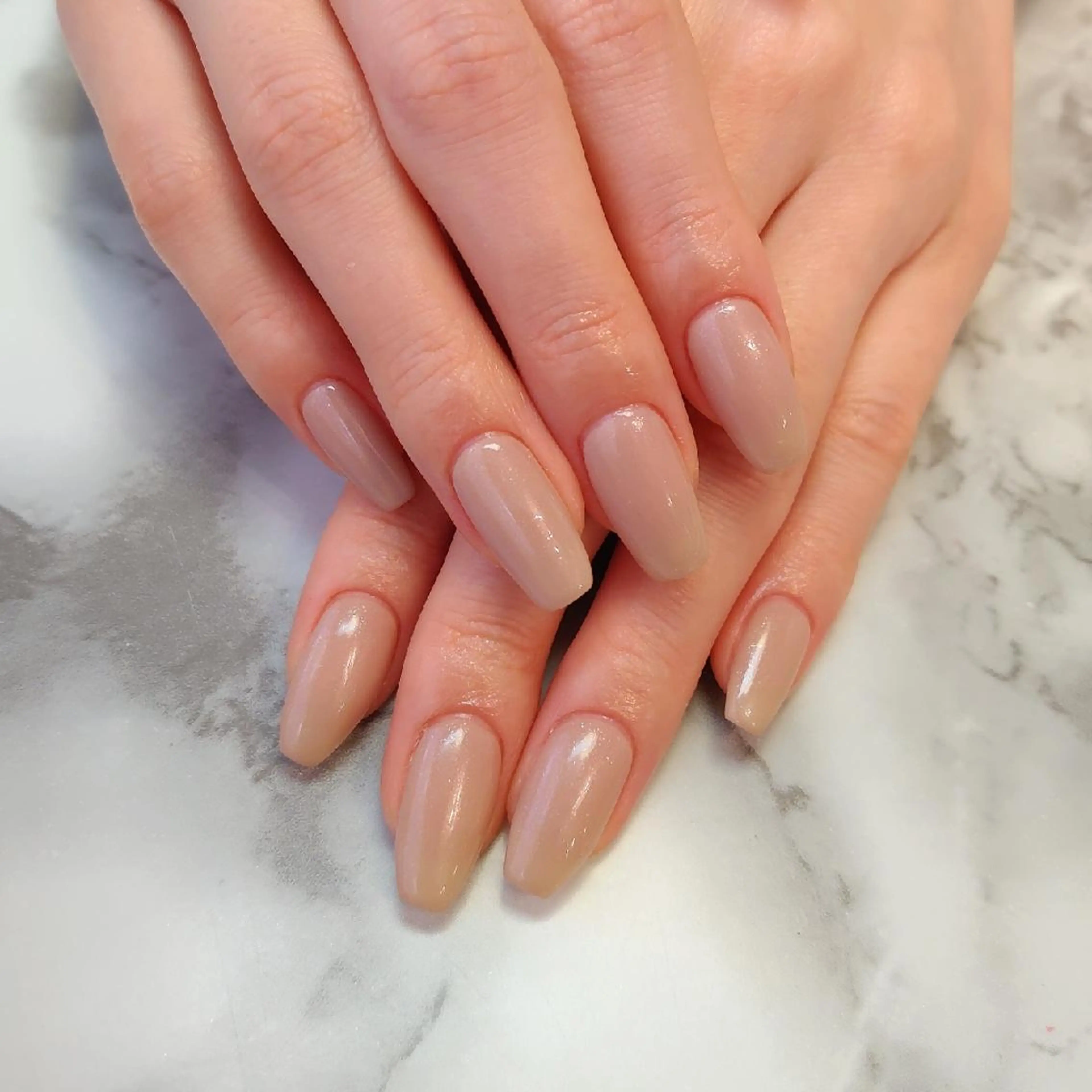 ネイル ワンカラーネイル ジェヌインネイル 河内のネイルデザイン