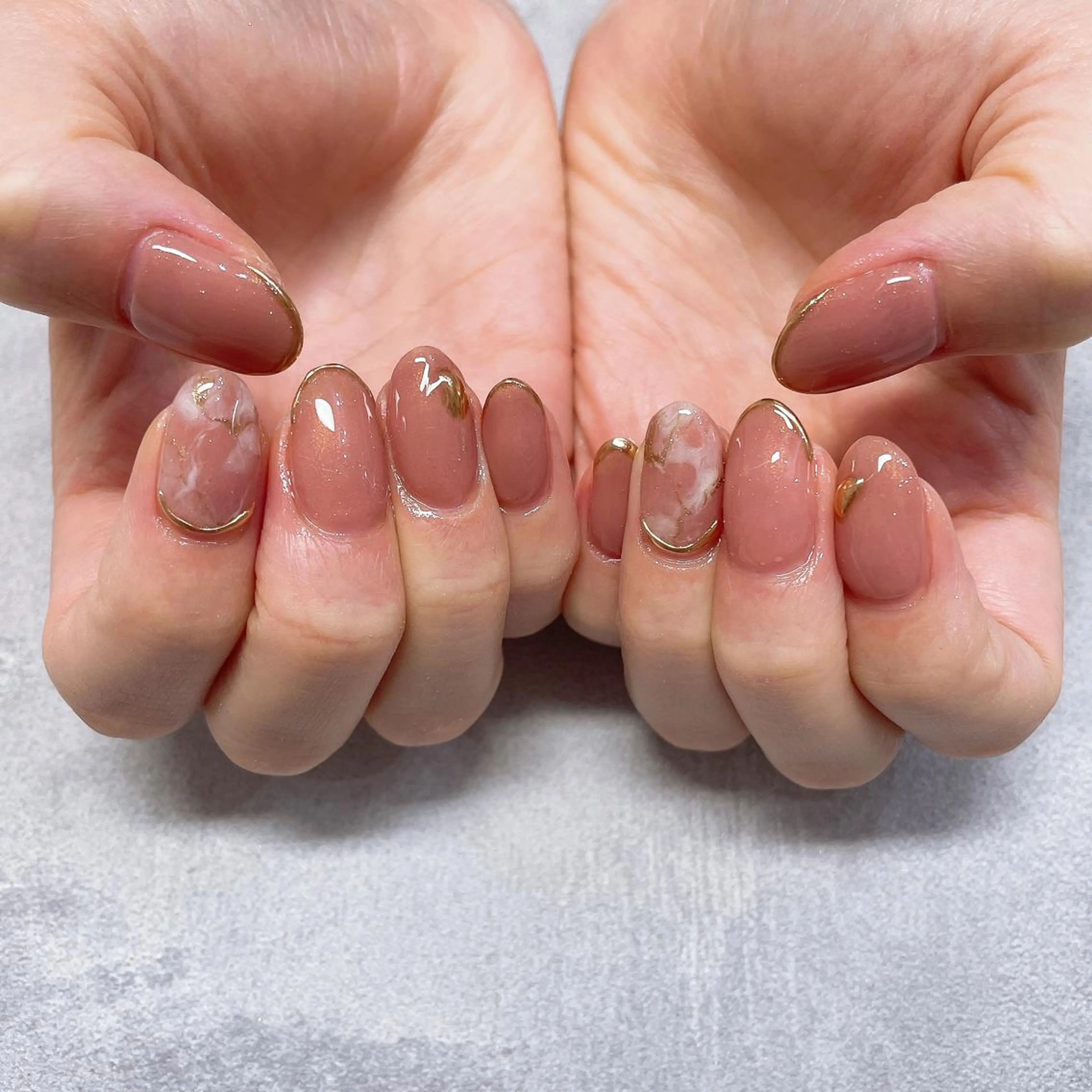 ネイル ニュアンス🌿‬ Aivy./アイビーのネイルデザイン