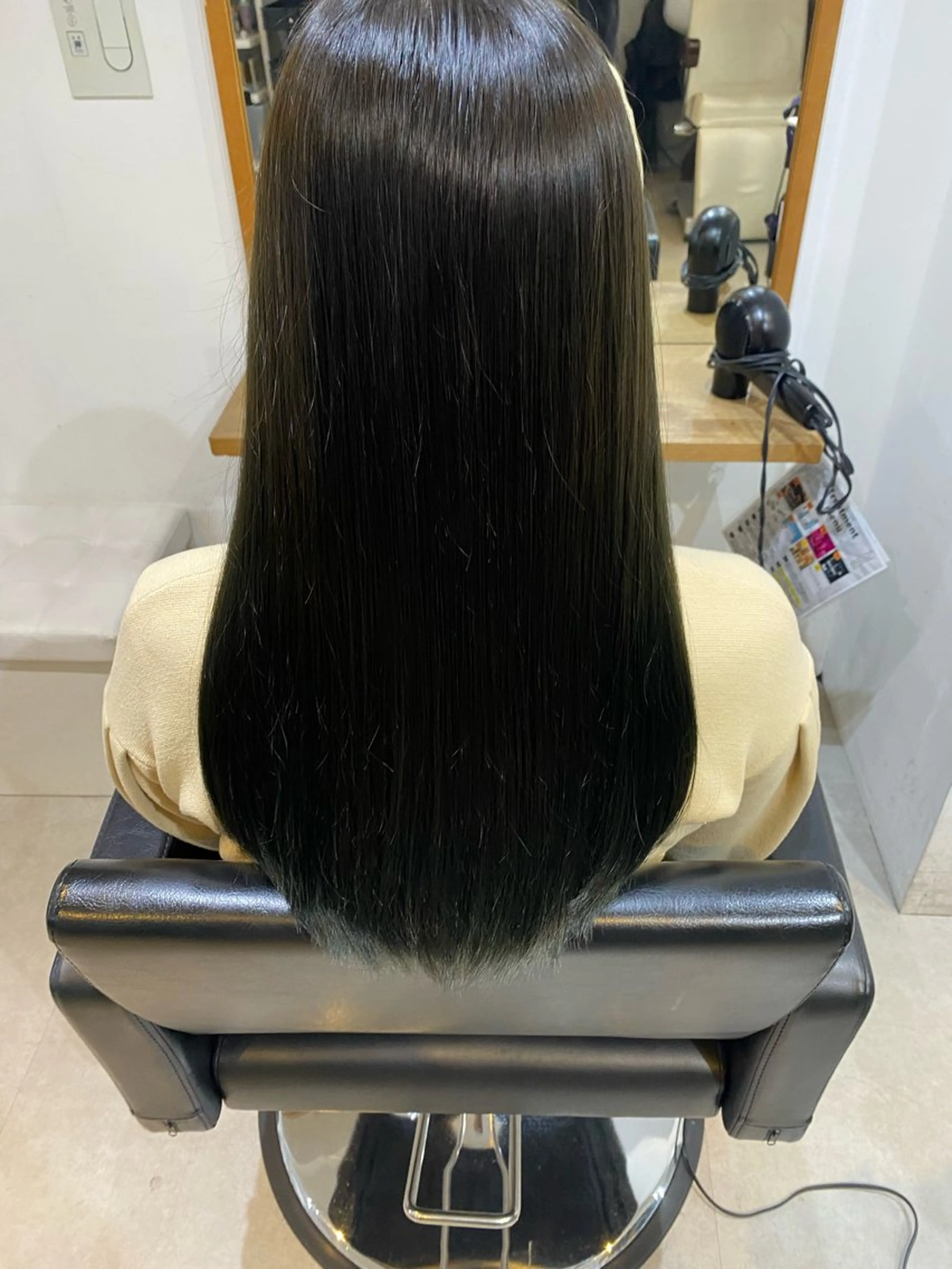 ロング 銀座⚜️【脱白髪染め 美髪矯正】トグチのヘアスタイル