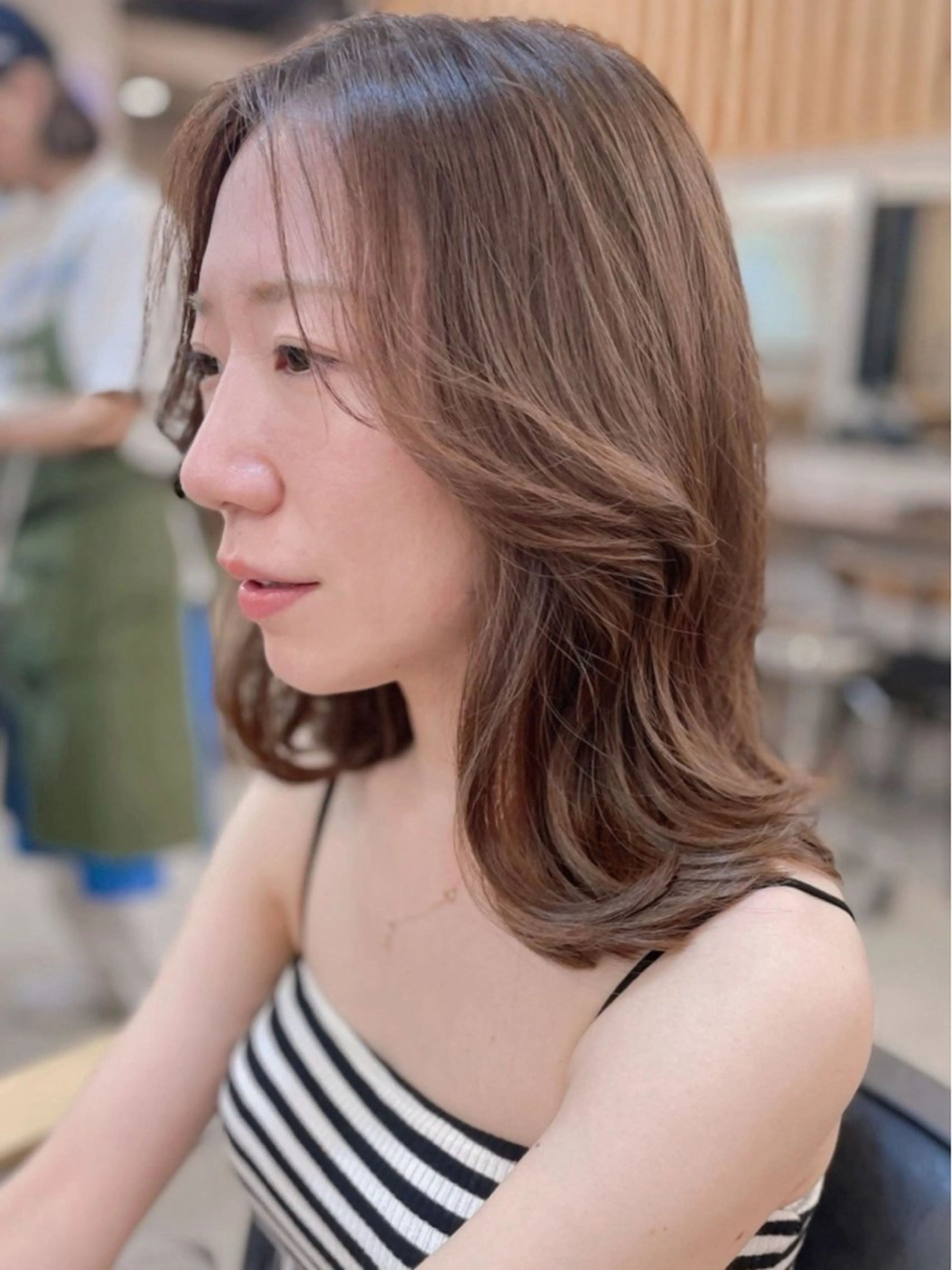 セミロング カラー 🫧柔らか美髪🫧 髪質改善/yukiのヘアスタイル