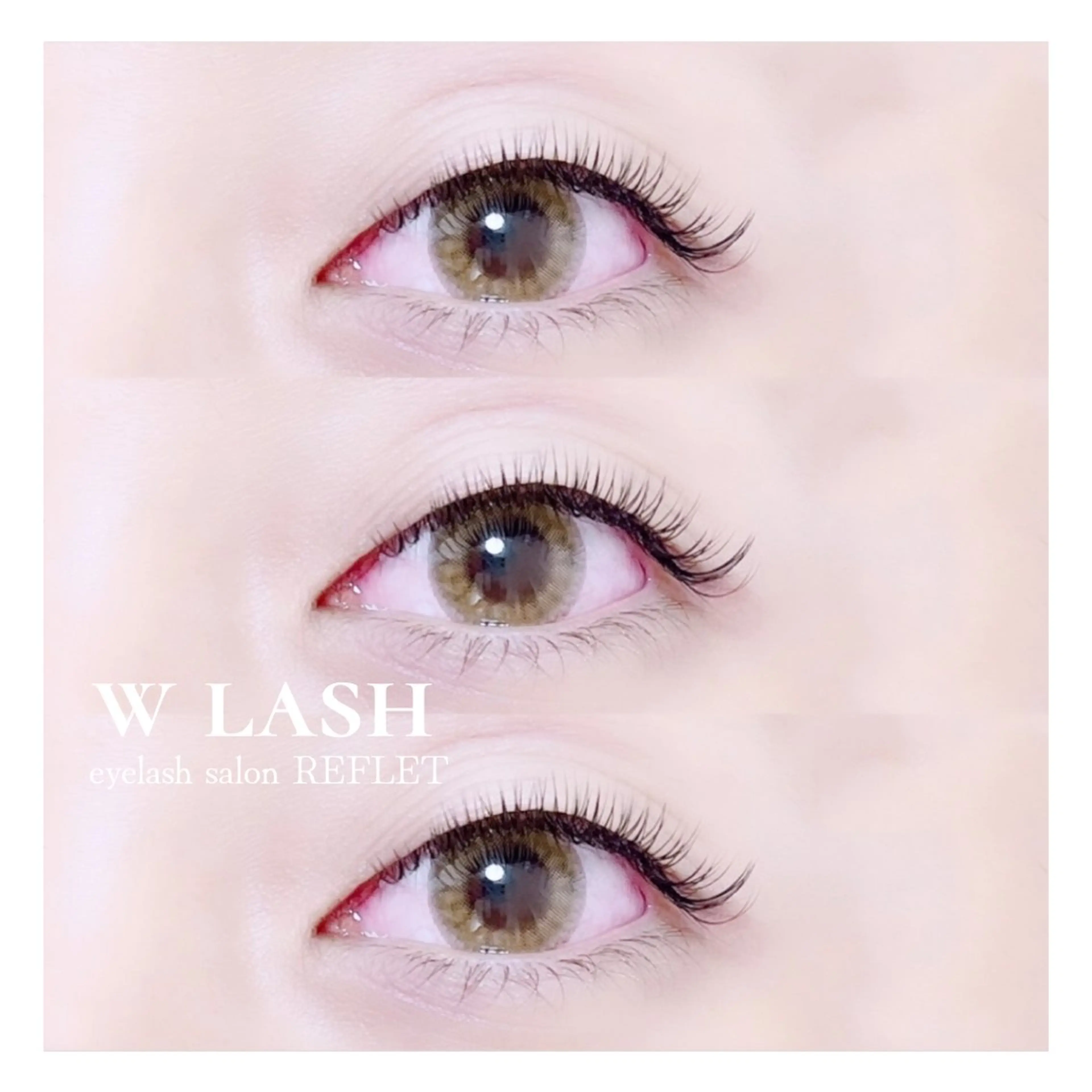 マツエク・マツパ ナチュラル REFLET ルフレのマツエク・マツパデザイン