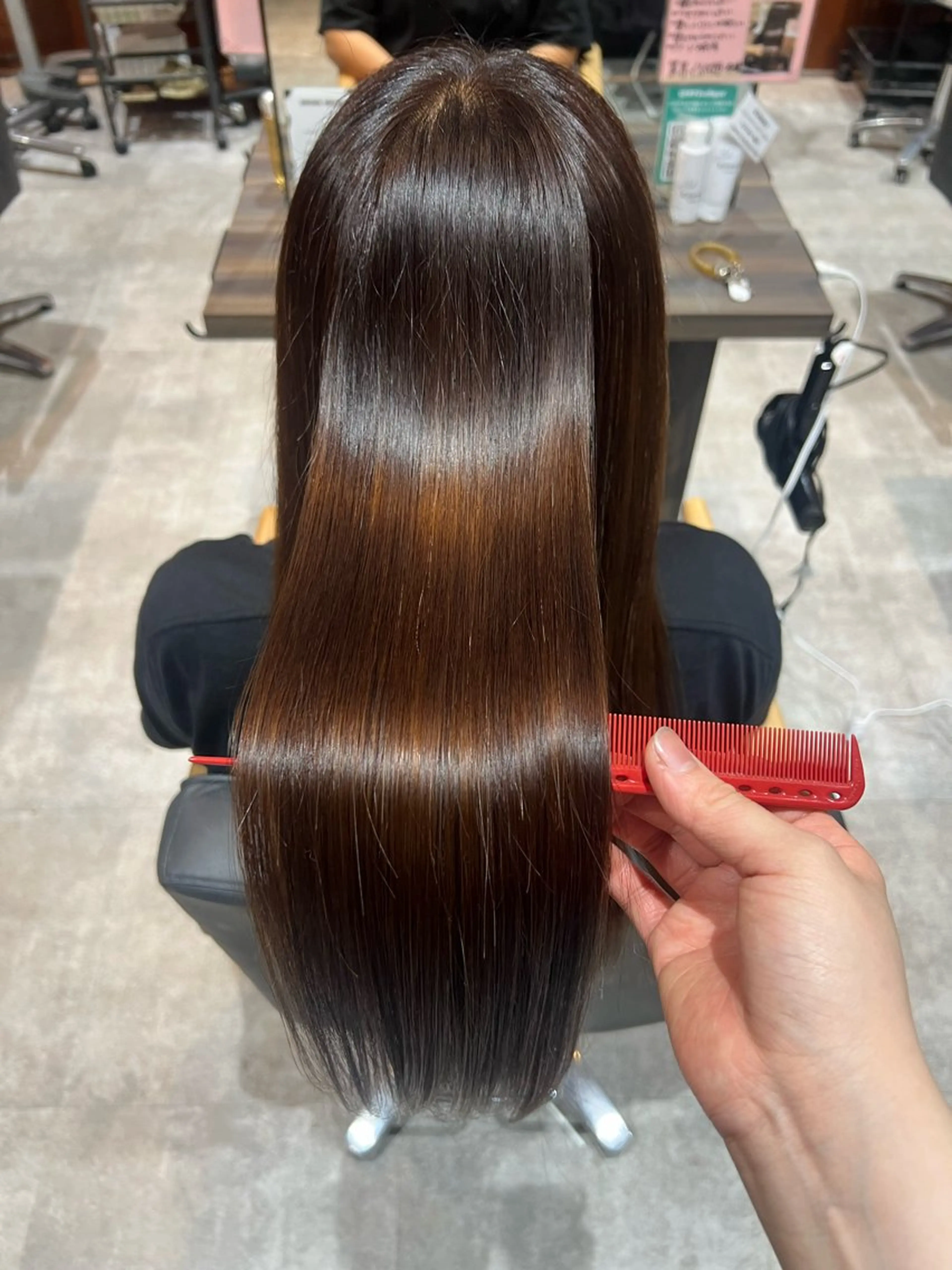 ロング 髪質改善 トリートメント AVANCE.和泉中央所属・豊川 絢子のヘアスタイル