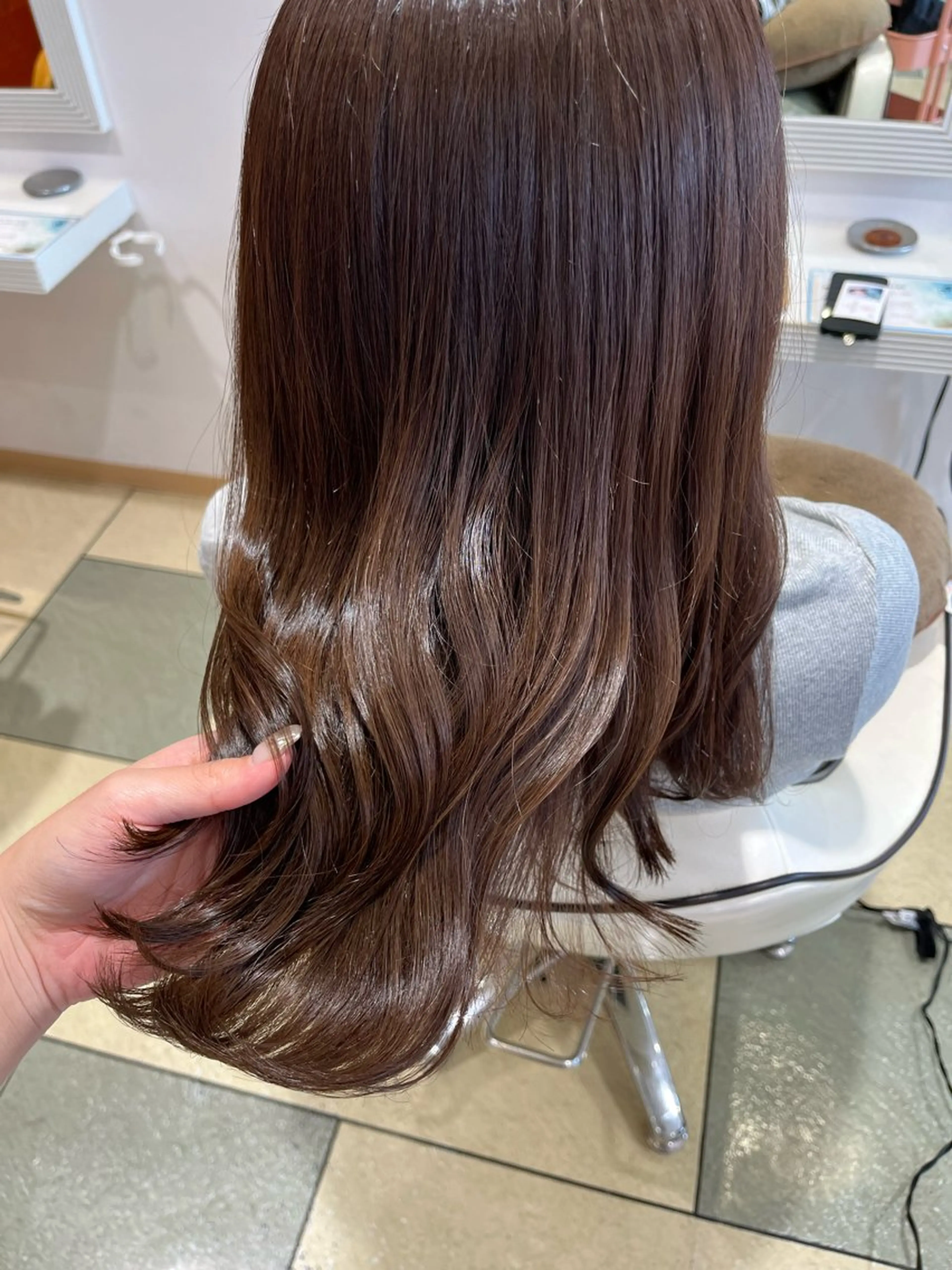 ミディアム ボヌールソレイユ所属・☁️彦坂唯有/ 透明感カラー☁️のヘアスタイル