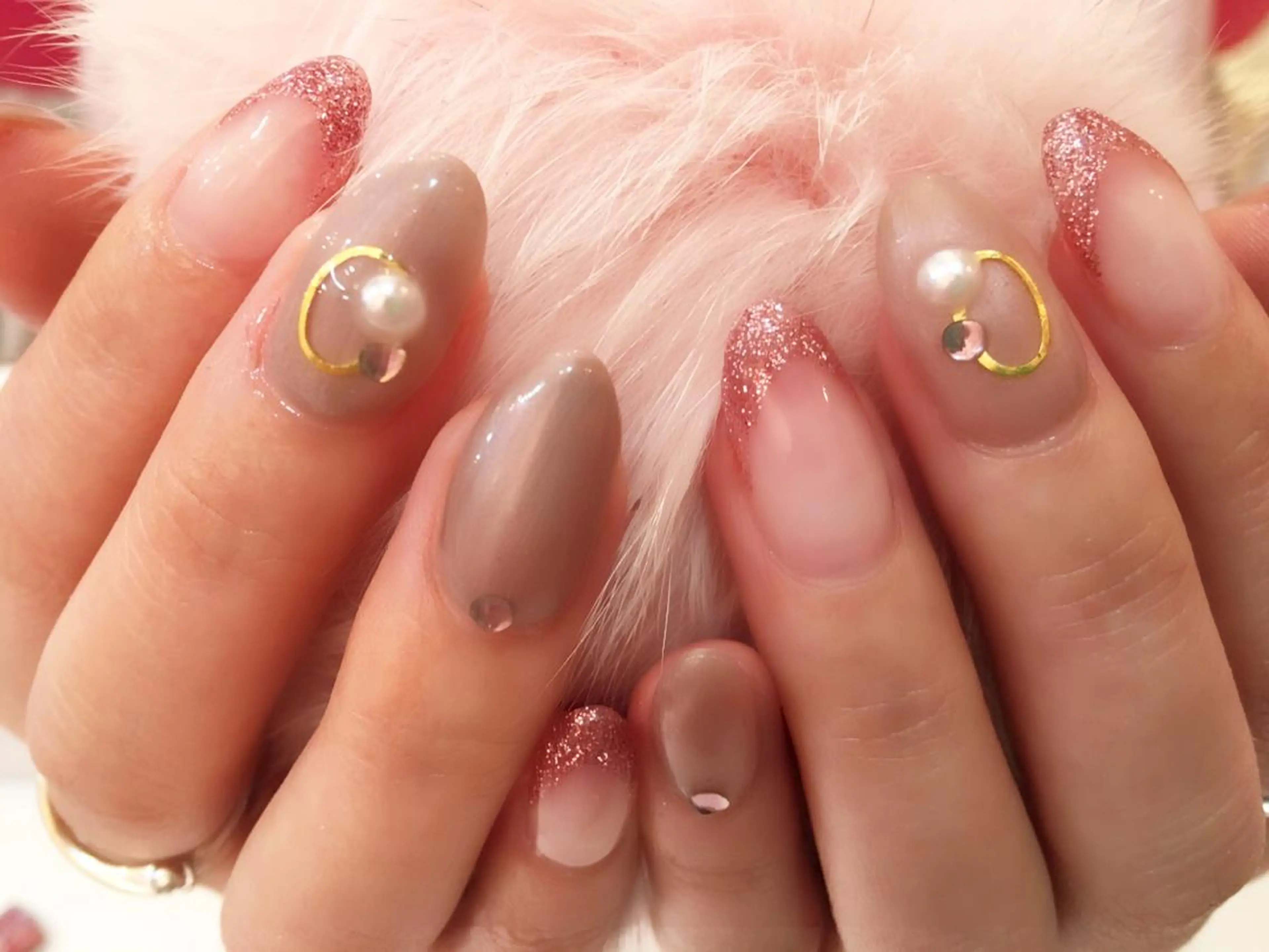 ネイル アートネイル フットネイル 卒業式 ミラーネイル 持ち込み NAILSGOGO shibuyaのネイルデザイン