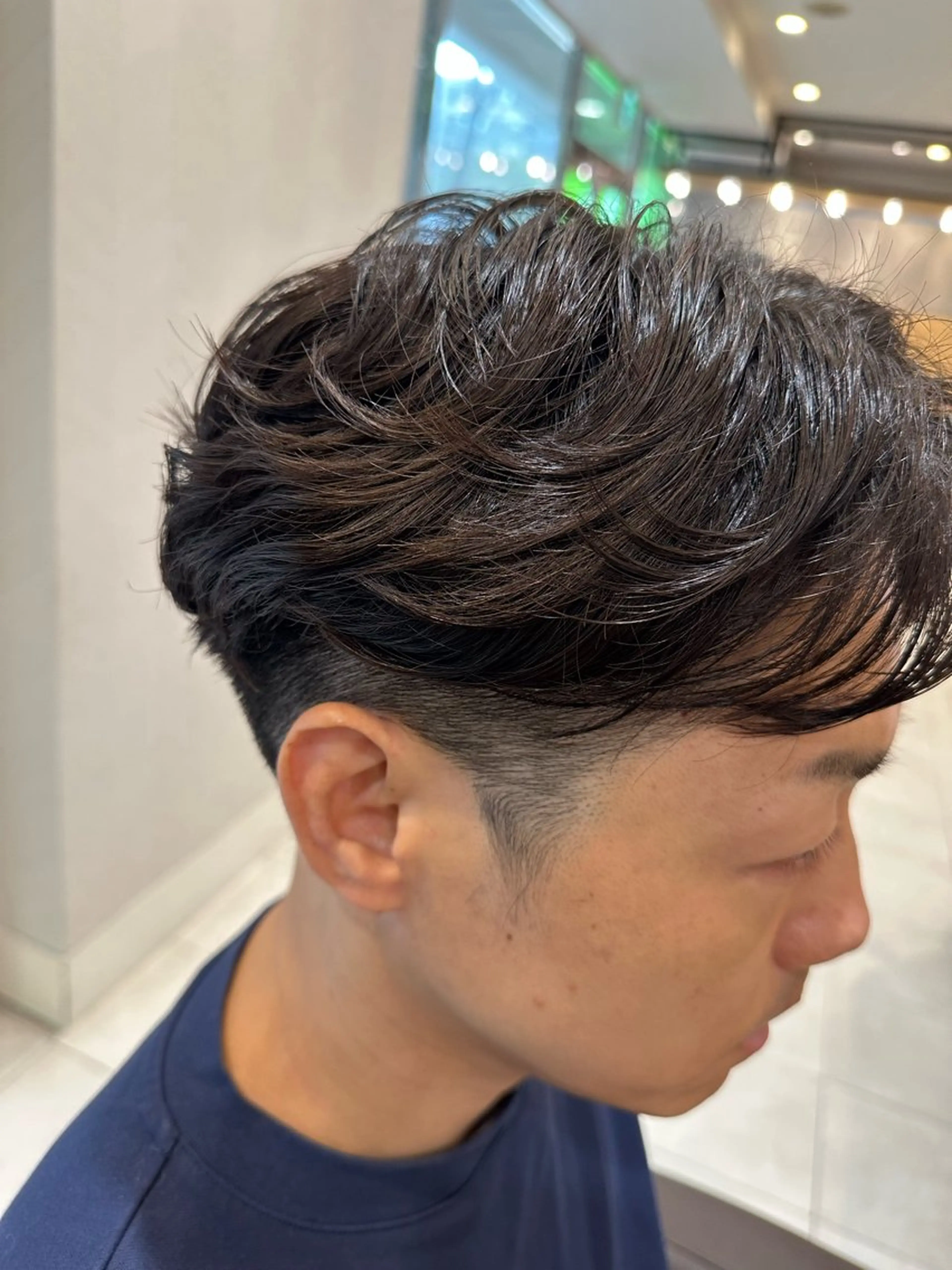 パーマ メンズ メンズパーマ ニュアンスパーマ カット パーマ ヘアセット 市川透明感カラー &パーマ美容師Kaiのヘアスタイル