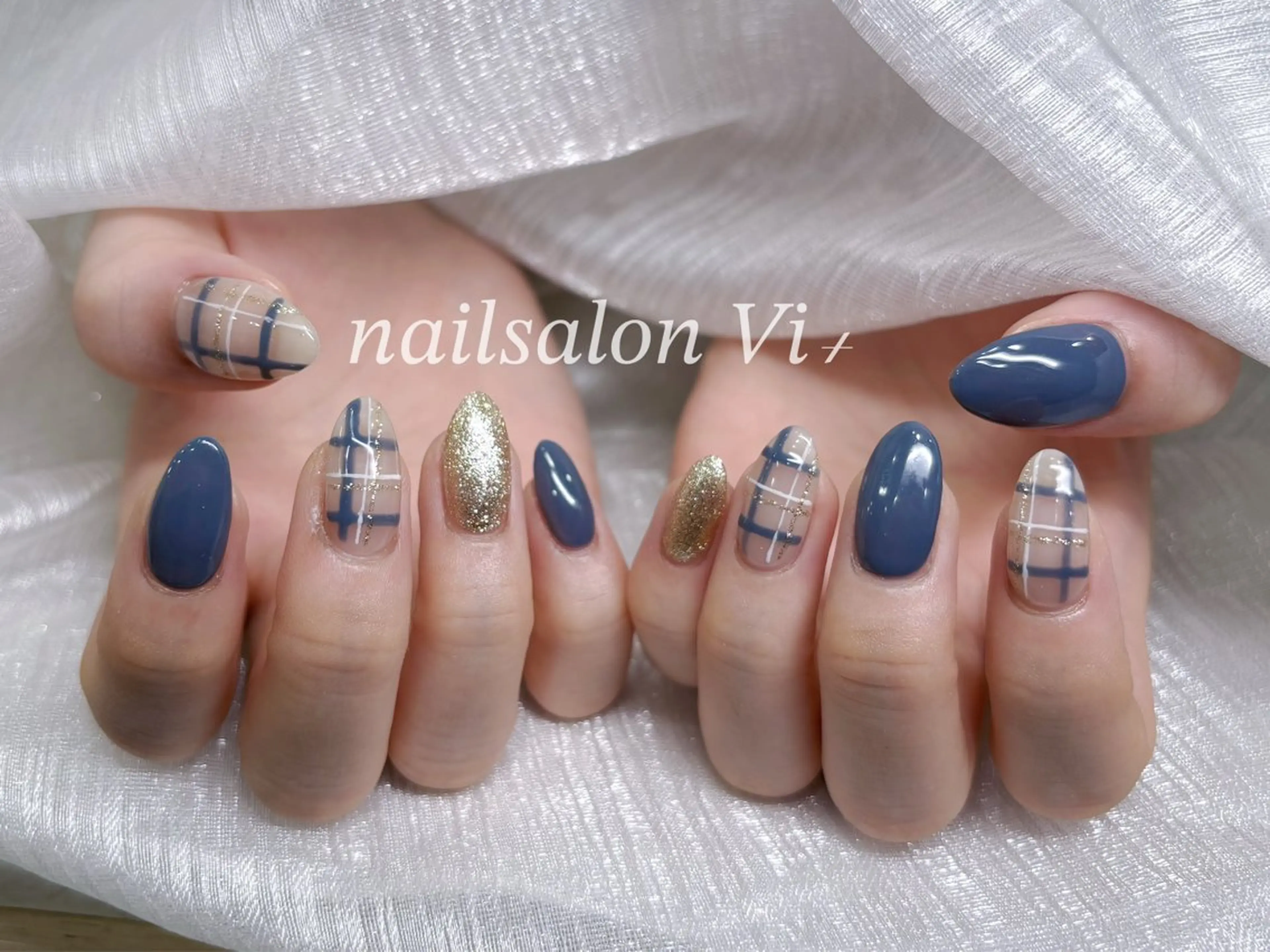 ネイル ハンドネイル Nailsalon Vi+ももか🩷のネイルデザイン