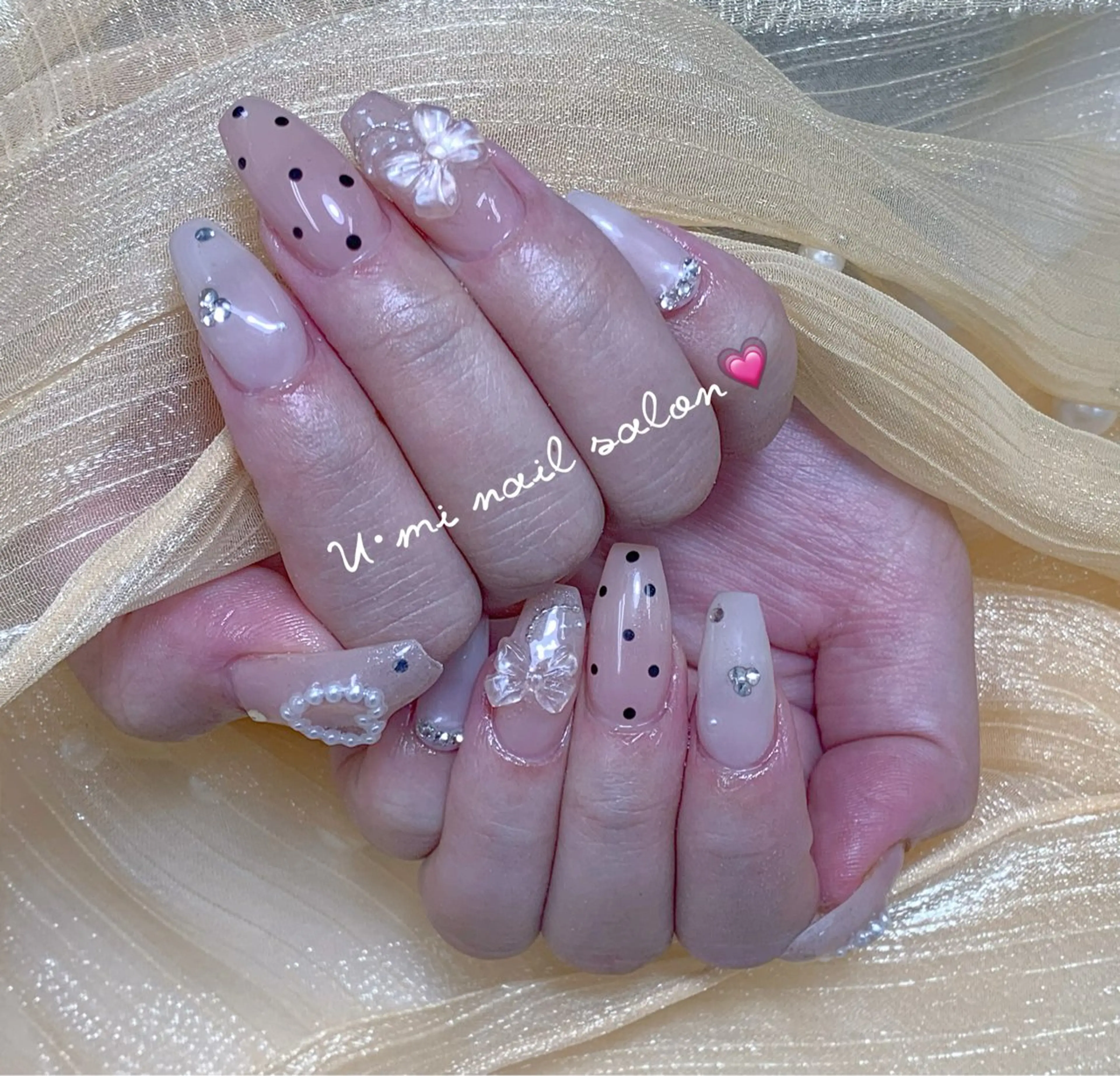 ネイル 持ち込み ハンドネイル U·Mi nail salon所属・U·Mi 上野御徒町容のネイルデザイン