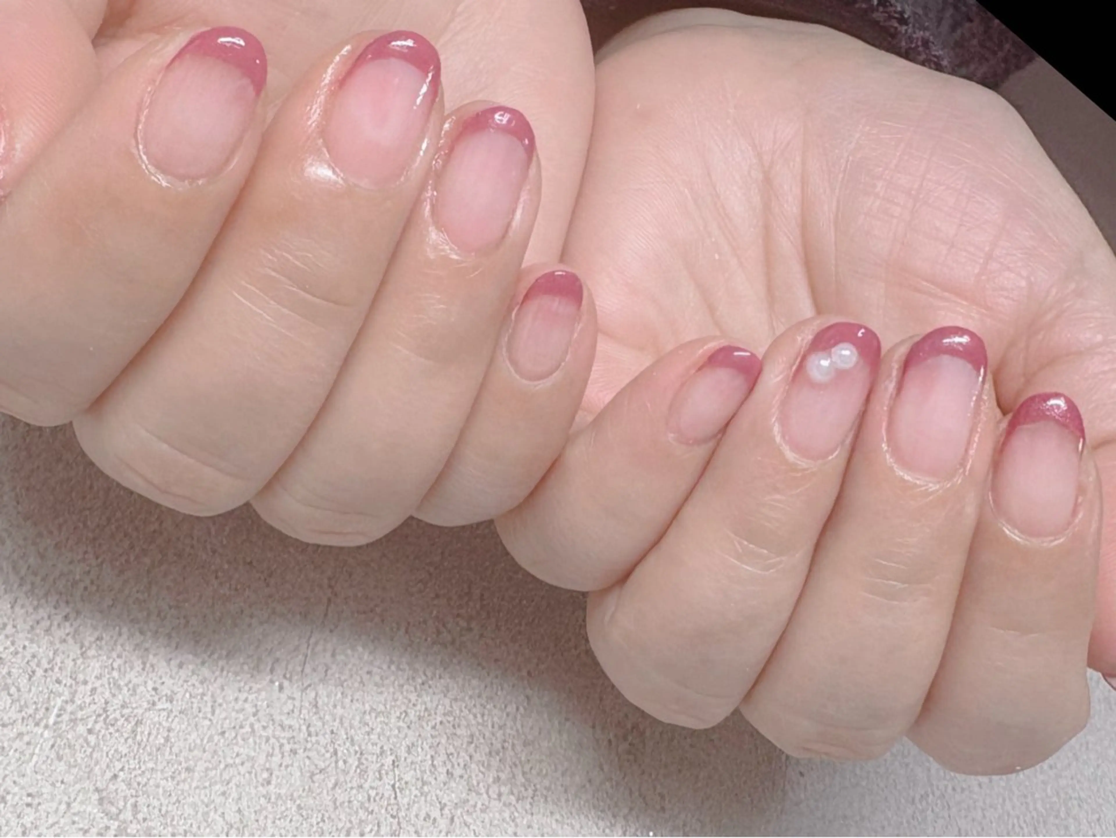 ネイル シンプルネイル ハンドネイル Nail Head Spa Fortuna所属・Fortuna Mihoのネイルデザイン