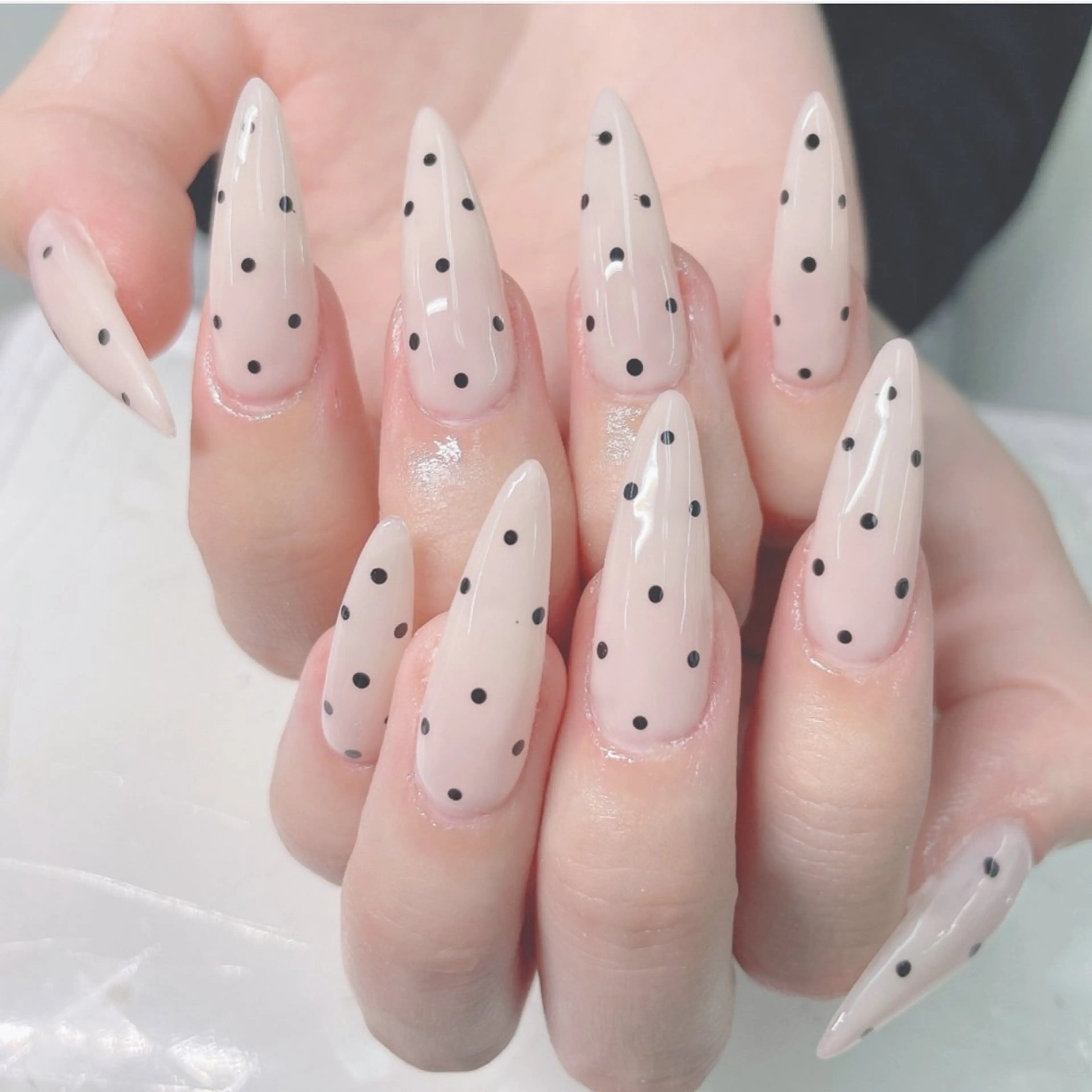 ネイル キラキラネイル 韓国ネイル ネイルチップ ワンホンネイル ハンドネイル HanaNail Salonのネイルデザイン