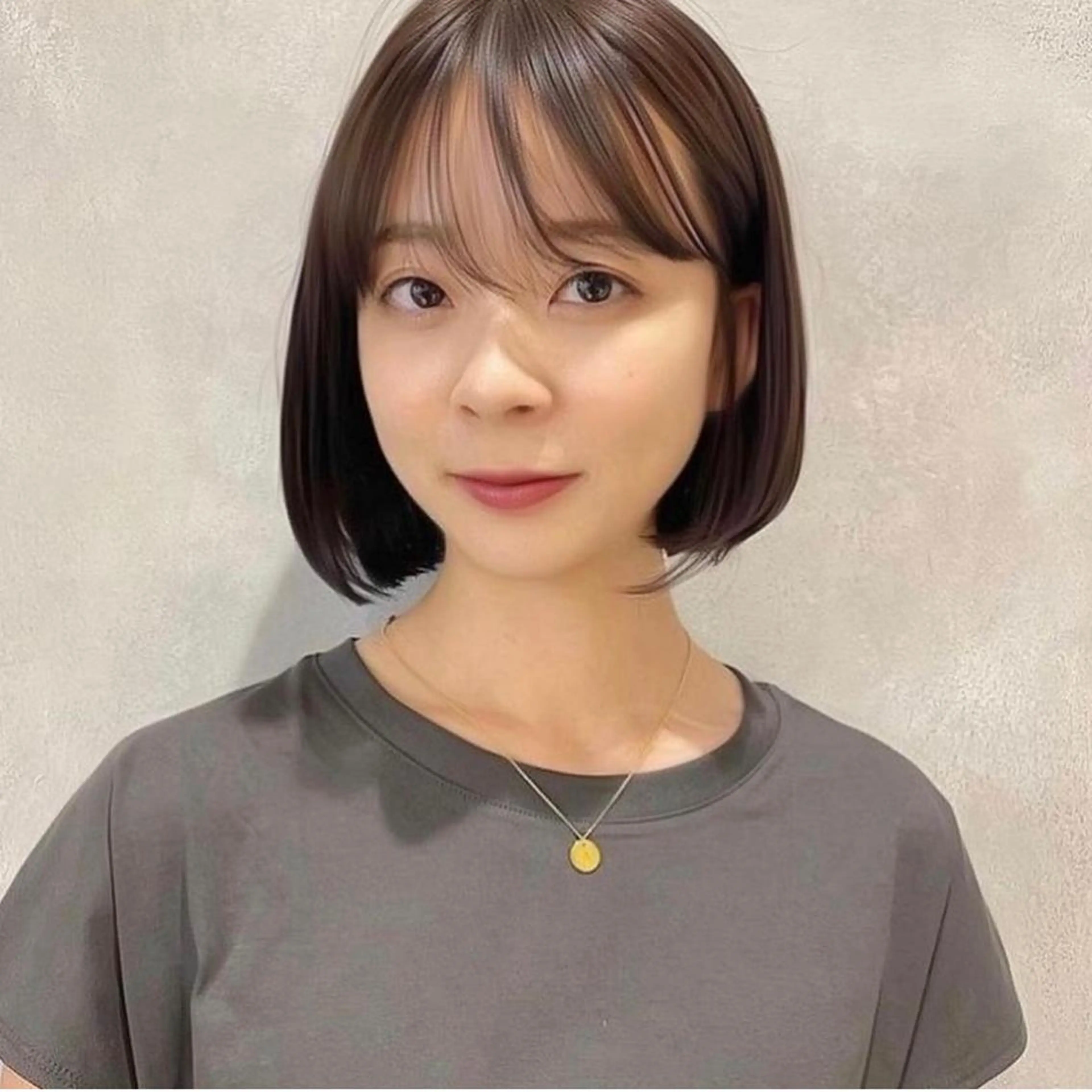 ショート アッシュ アッシュグレー アッシュグレージュ ボブ 💫期間限定価格💫 似合わせカット🧚のヘアスタイル