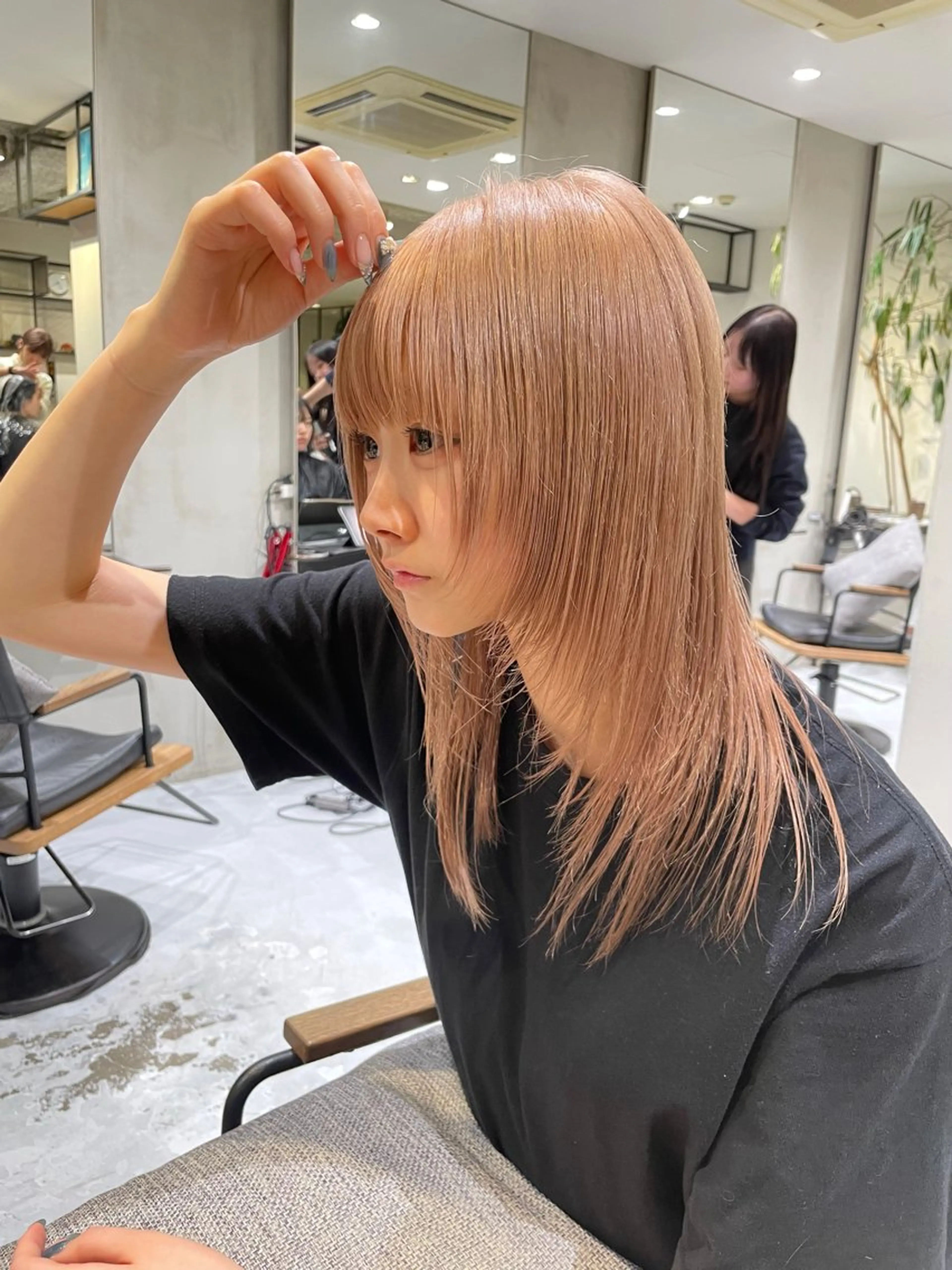 セミロング FILMS/フィルムスギンザ所属・FILMS銀座 天野 健一のヘアスタイル