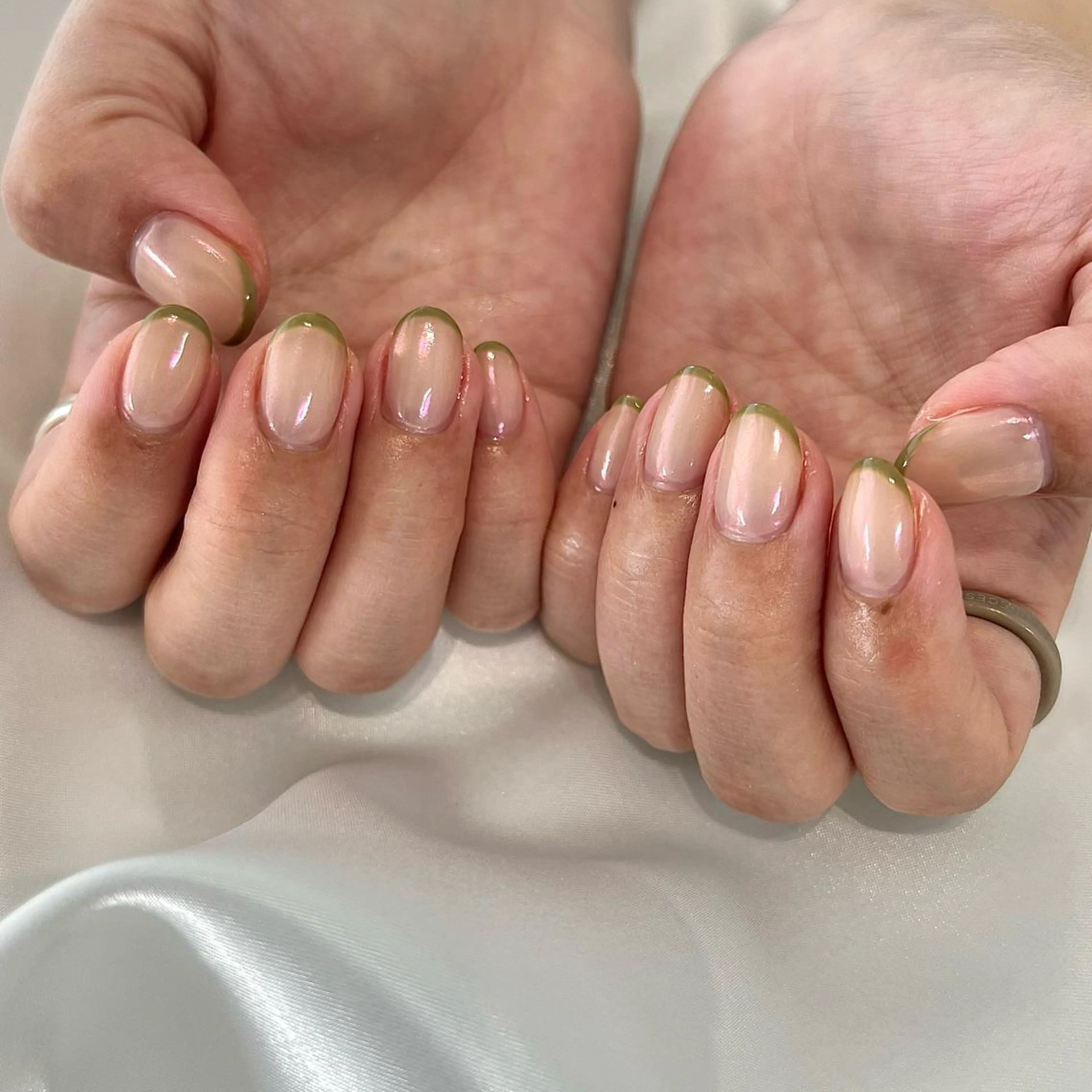 ミディアム ネイル マツエク・マツパ REVIA_nail maiのネイルデザイン