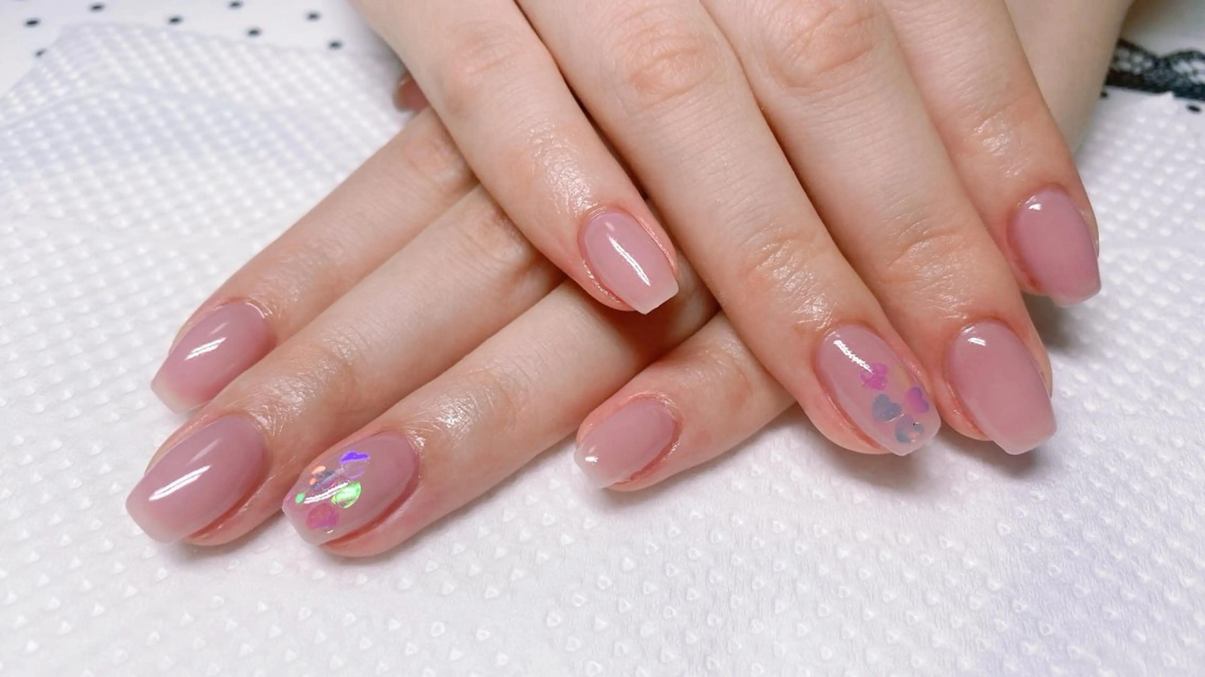 ネイル 長さ出し フットネイル ジェルネイル 韓国ネイル マグネットネイル ハンドネイル Nail Annのネイルデザイン