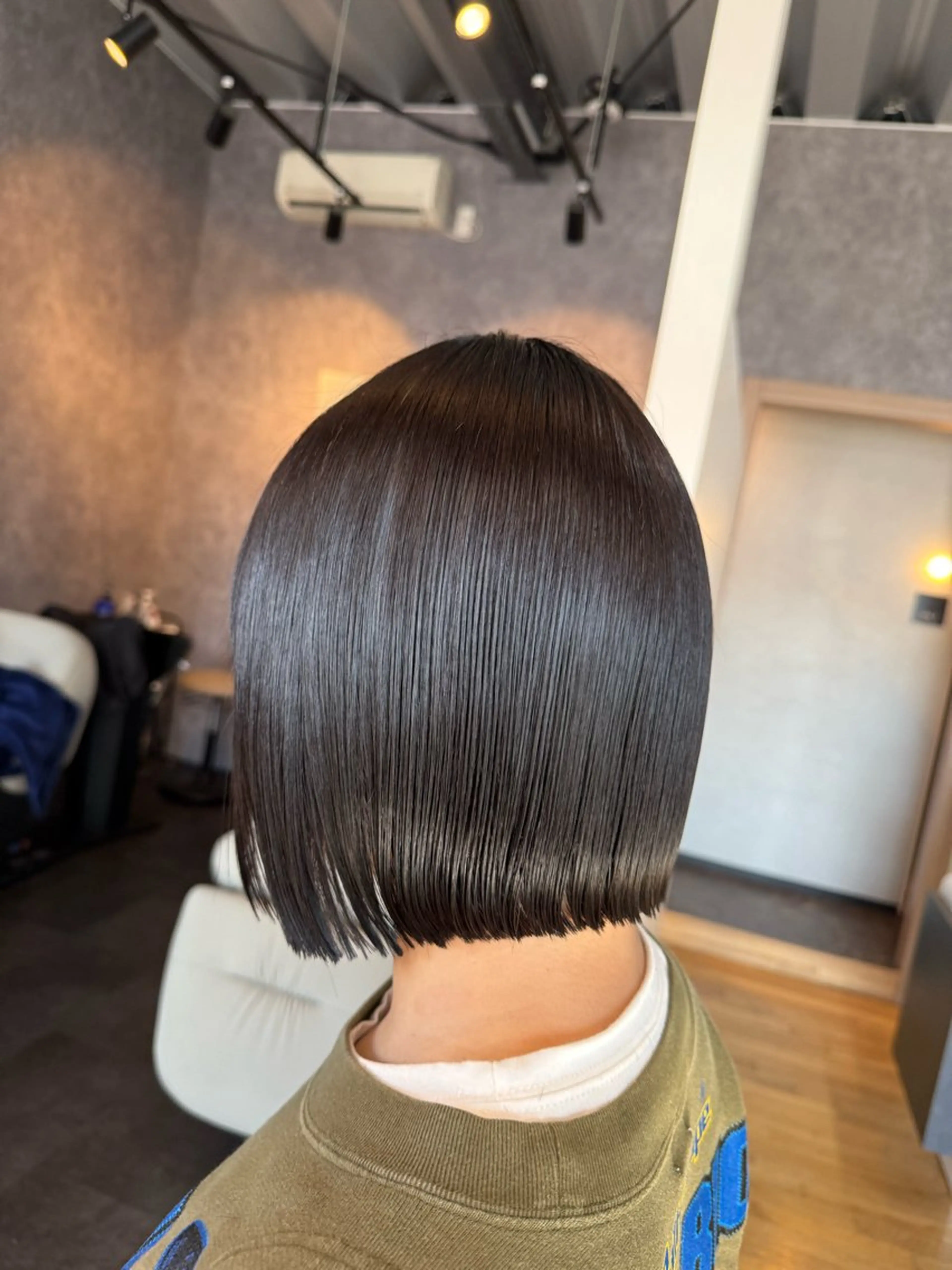 ショート ボブ カット 縮毛矯正 トリートメント 似合わせカット/ レディース特化/佑月のヘアスタイル