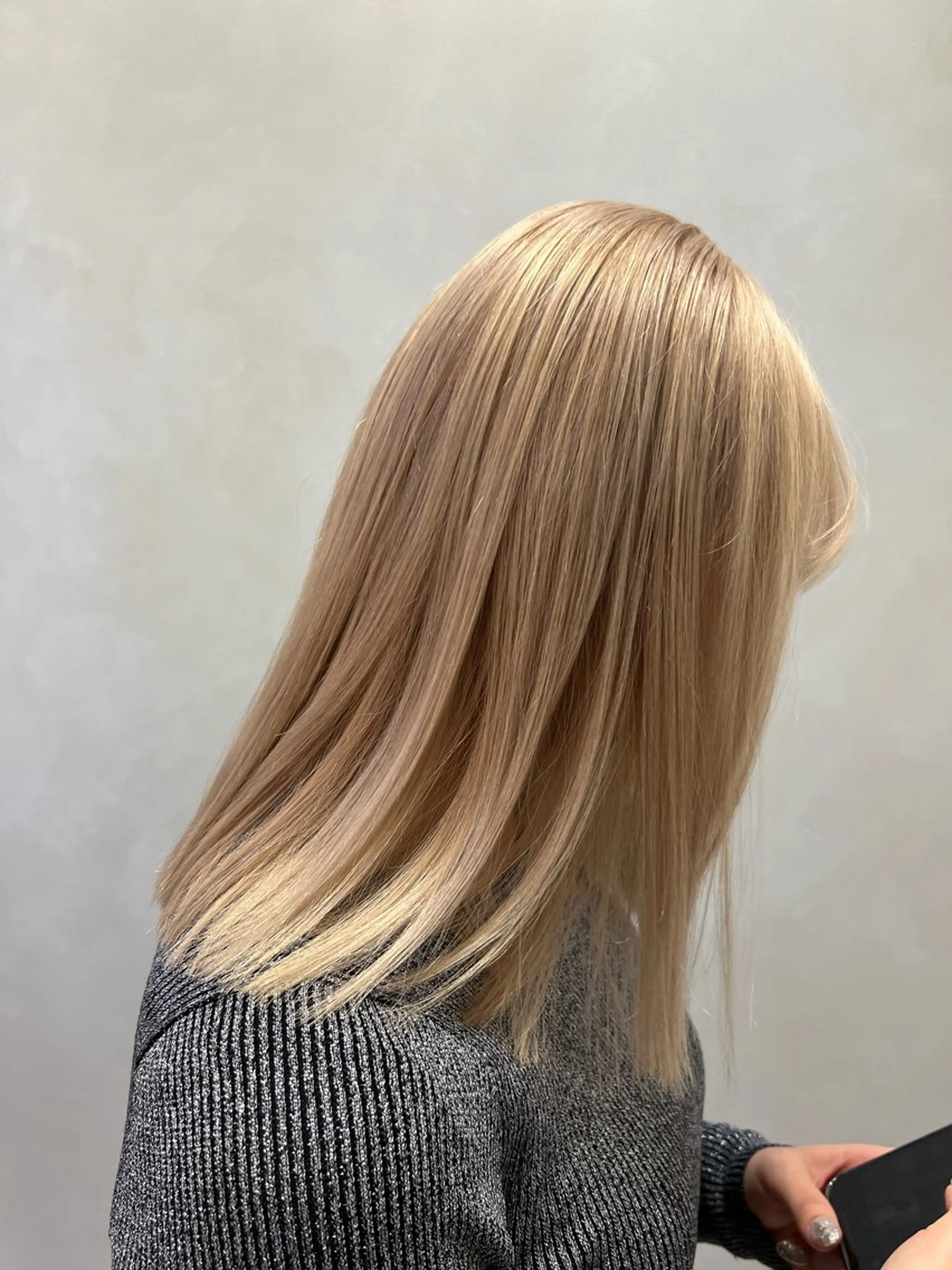 🩵⭐️カット➕全頭ブリーチカラー➕スチームTR⭐️🩵の写真