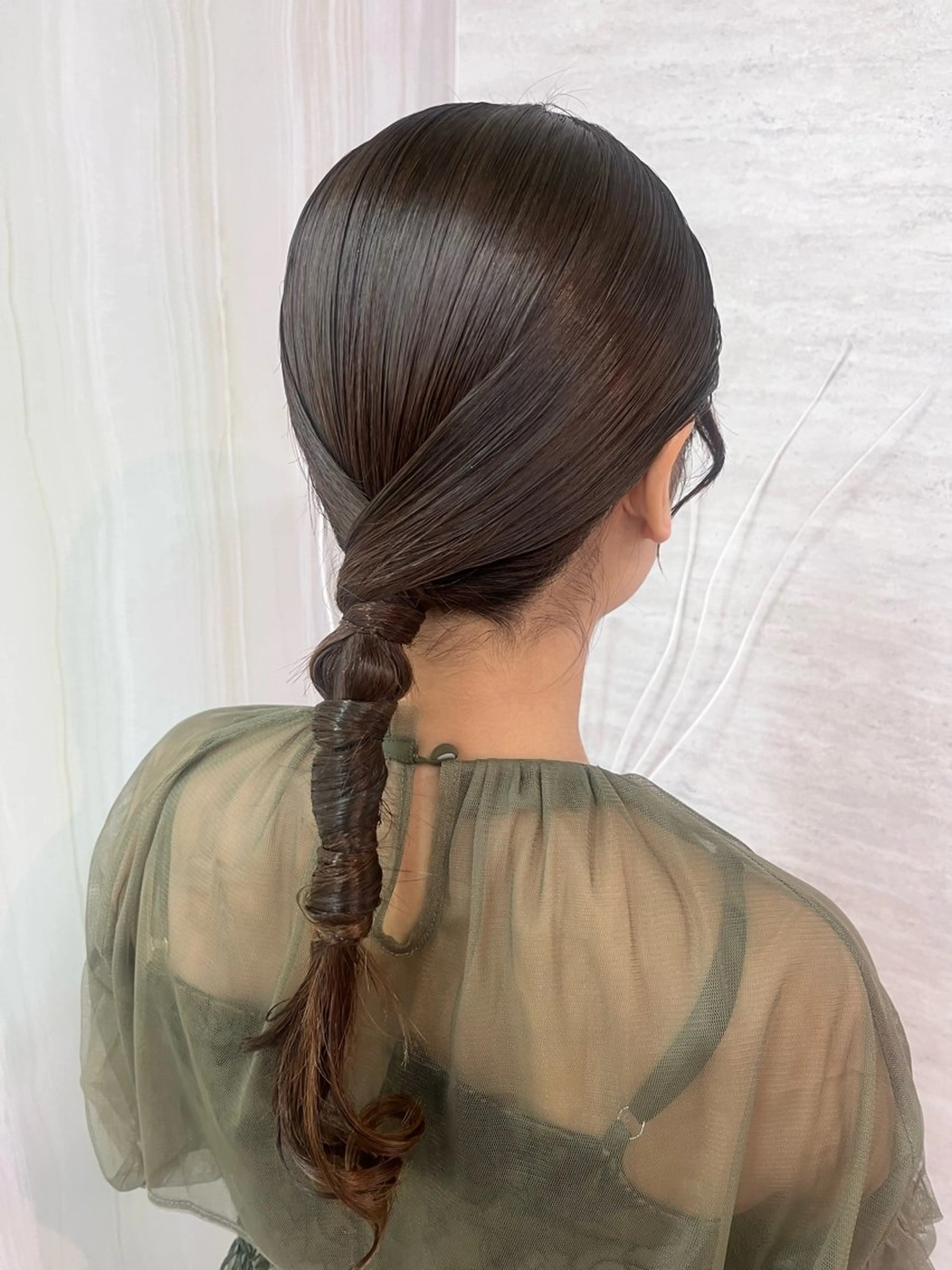 セミロング ヘアセット モデル募集/池袋 / mei🩶のヘアスタイル