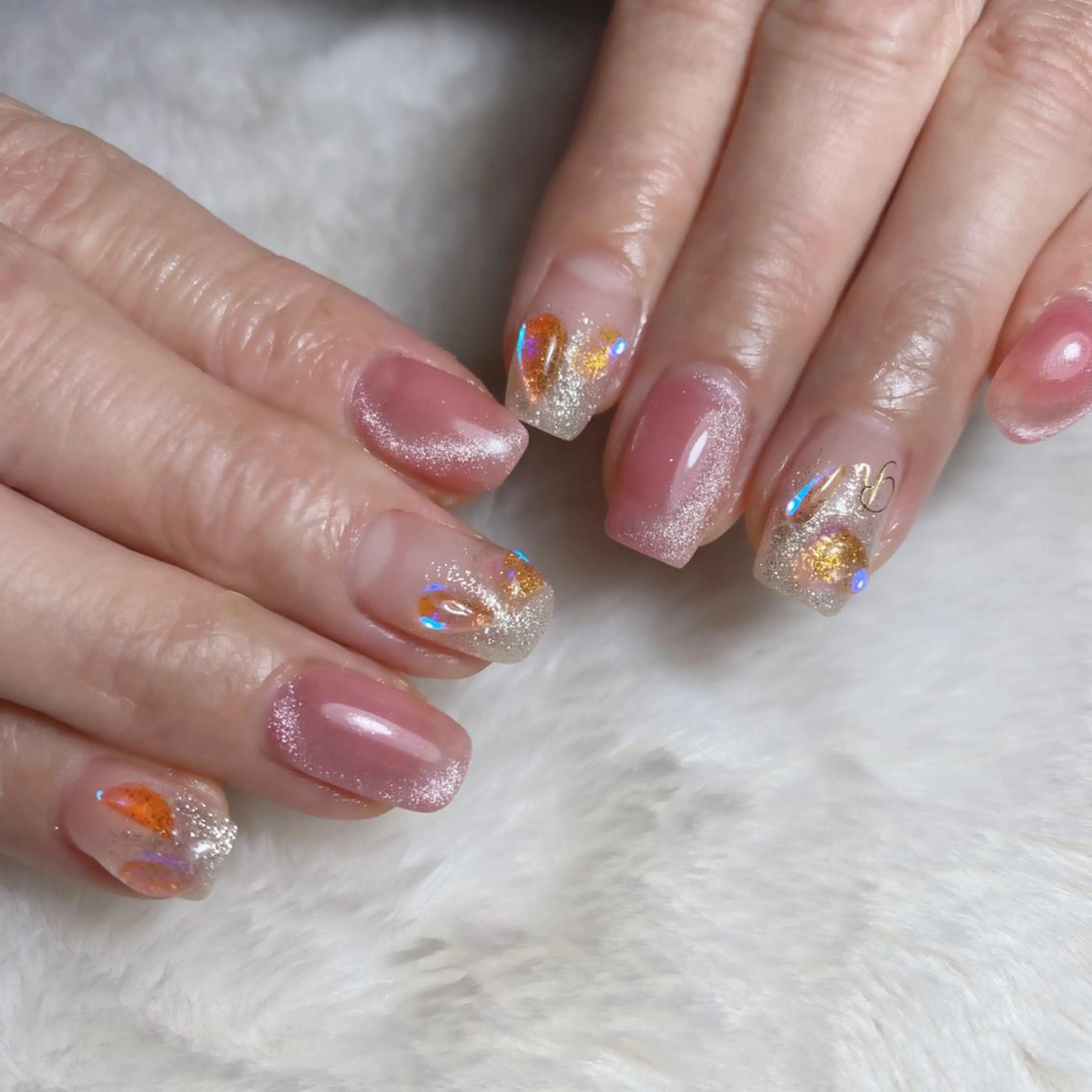 ネイル 韓国ネイル マグネットネイル R nailのネイルデザイン