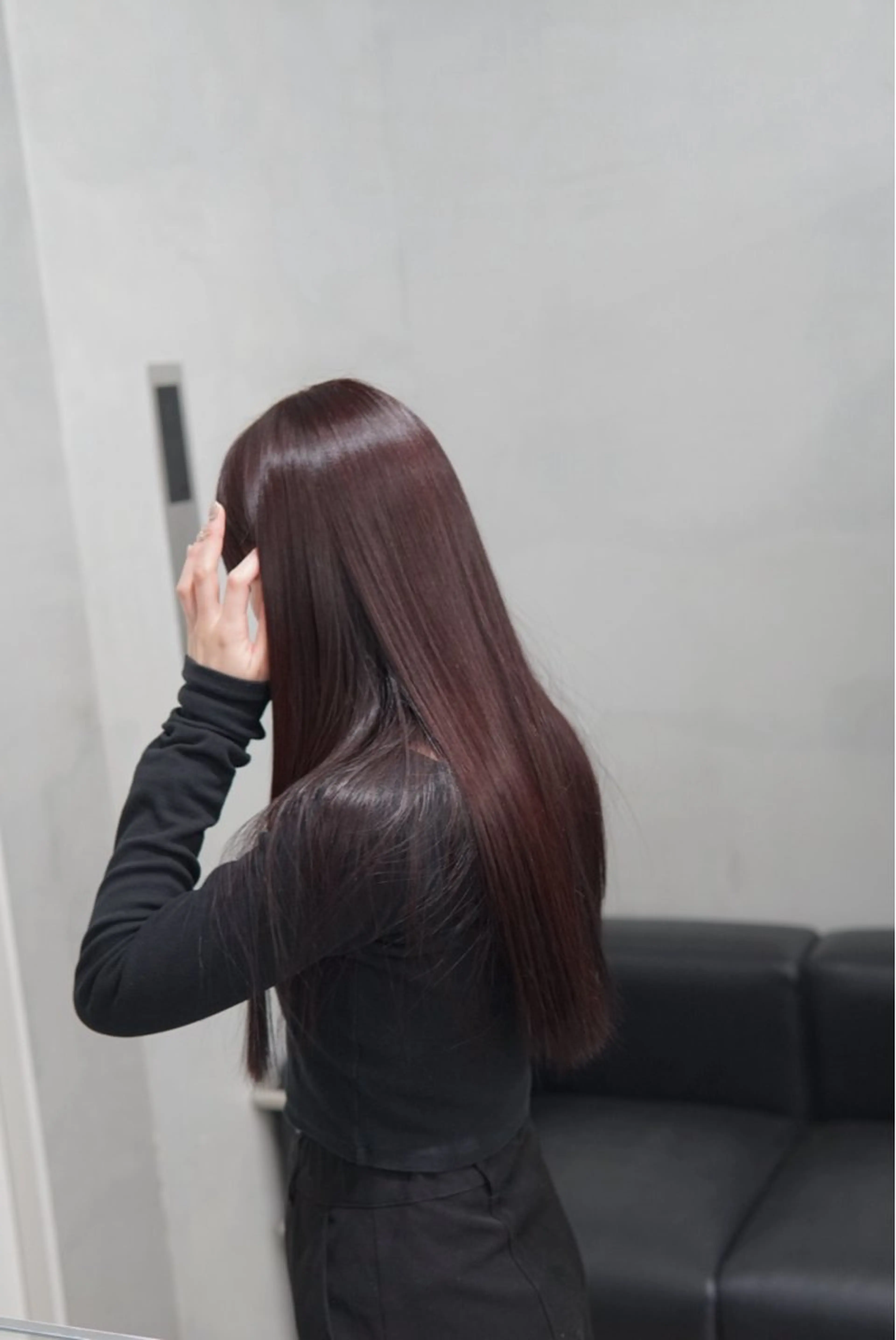 ロング カラー ヘアカラー トリートメント navile 銀座 角田 龍太のヘアスタイル