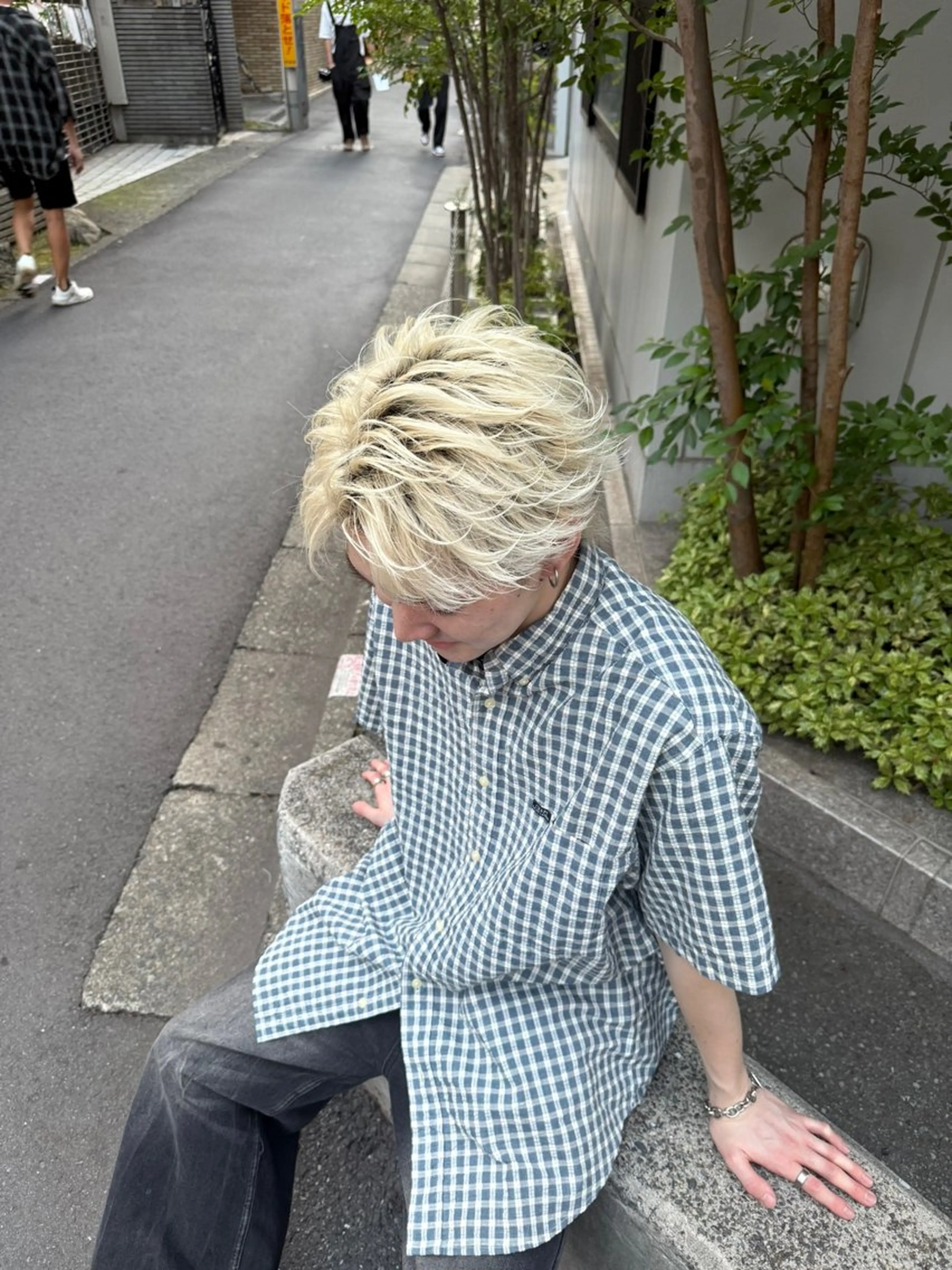 メンズ ヘアセット XeRo渋谷 Soraのヘアスタイル