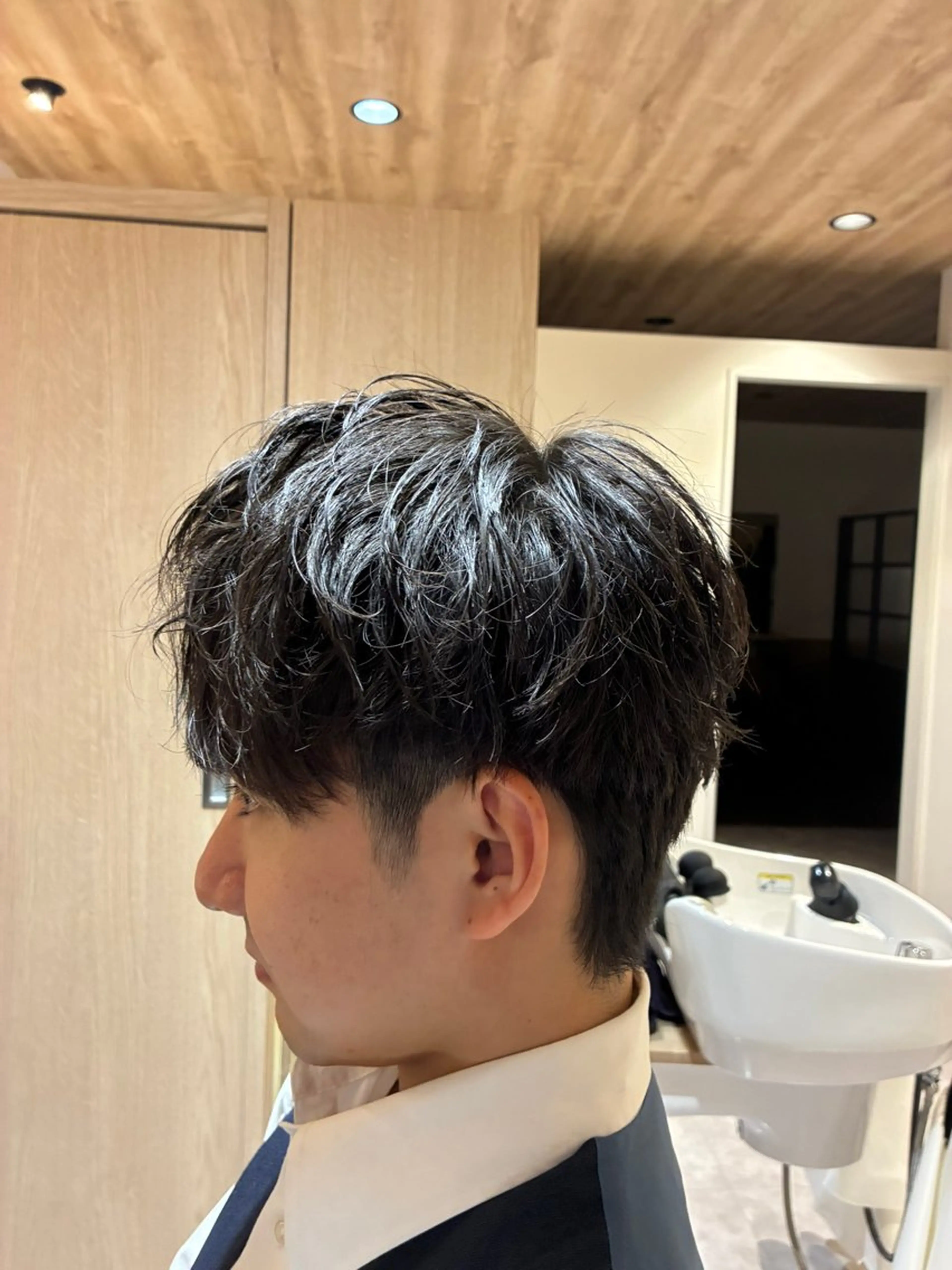 メンズ マッシュ SKY　Second所属・さねまつ /メンズヘアのヘアスタイル