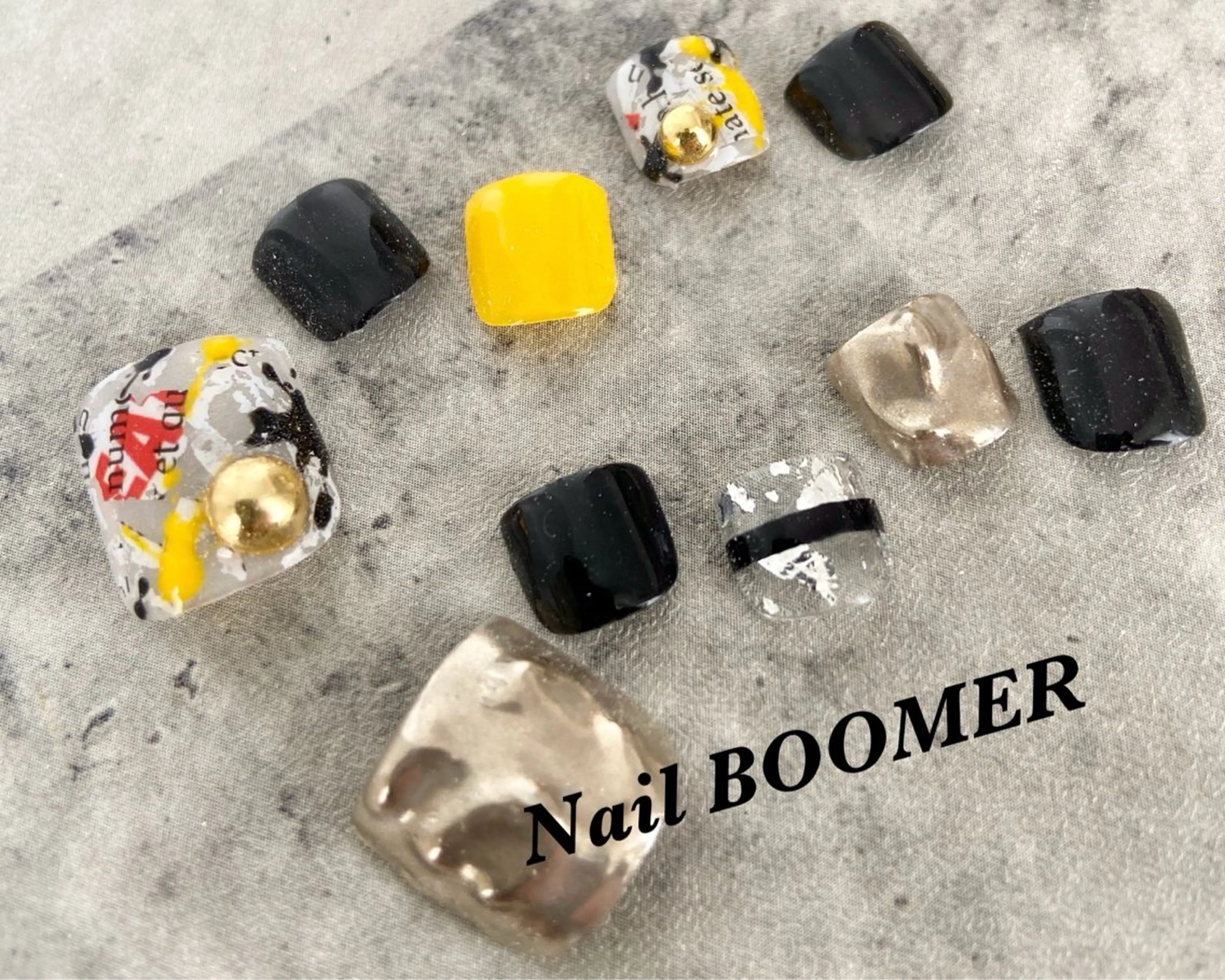 ネイル フットネイル ネイル ブーマーのネイルデザイン