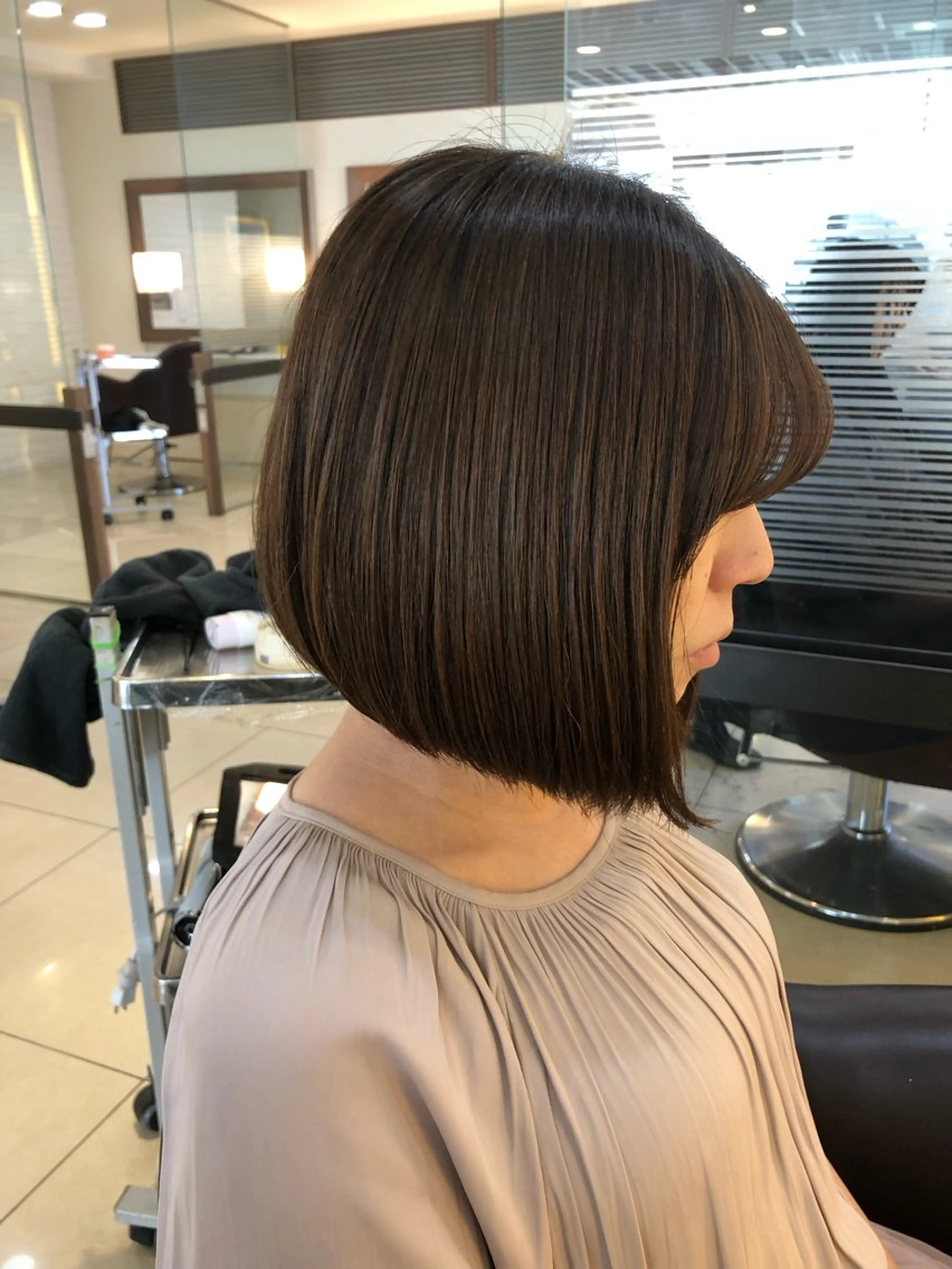 ミディアム 長山 航来 /縮毛矯正のヘアスタイル