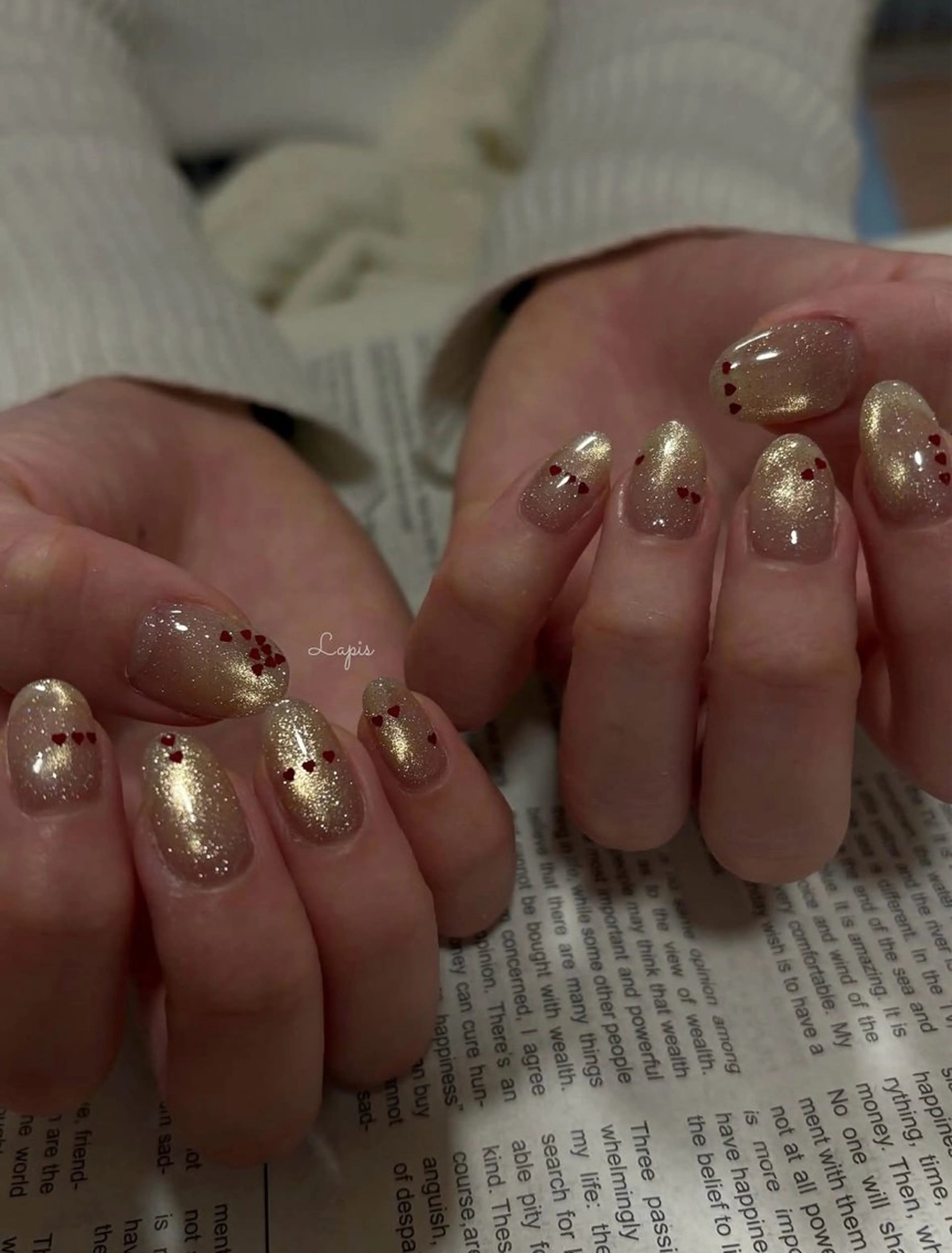 ネイル ハンドネイル Lapis *のネイルデザイン