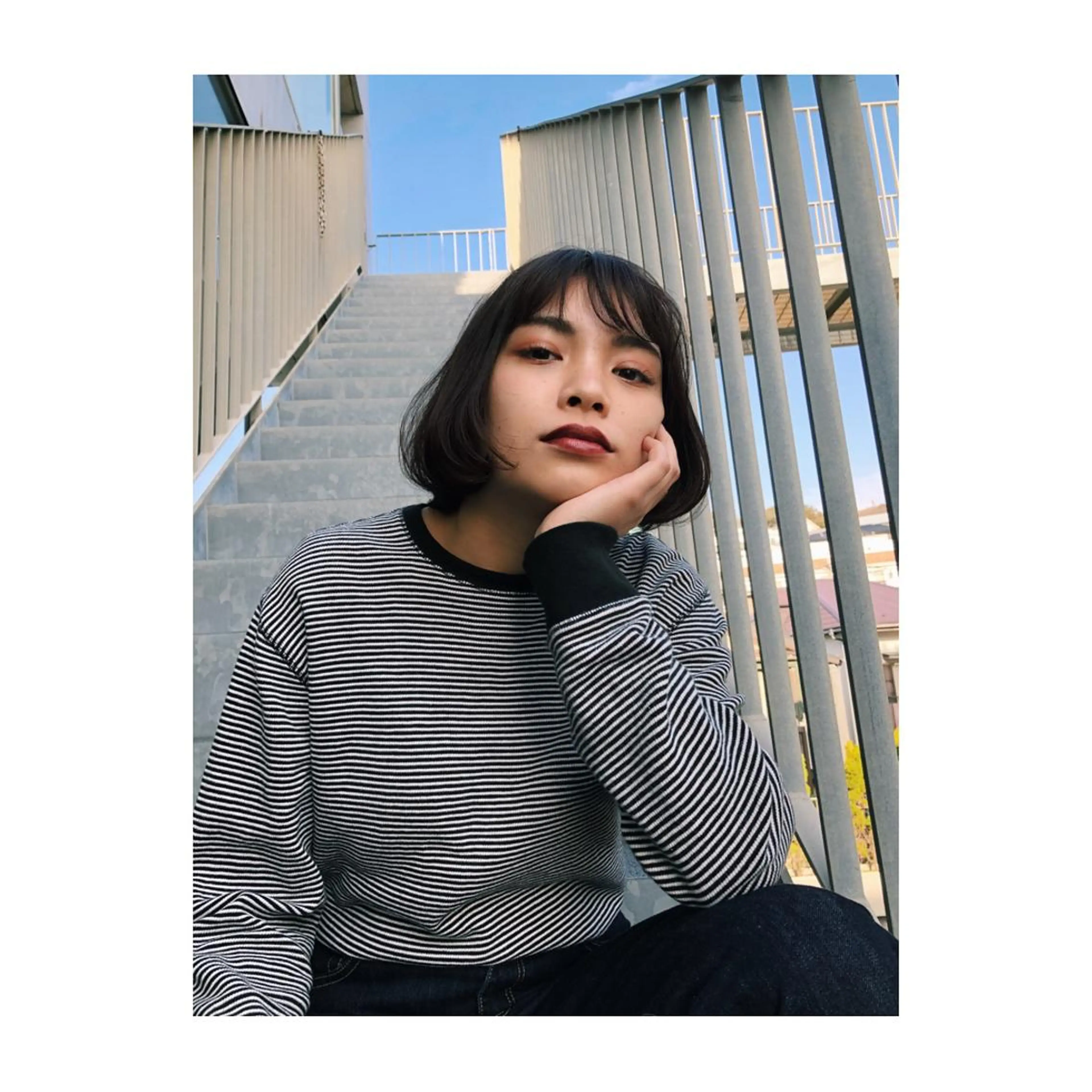 ミディアム モダーン北鎌倉所属・中溝 アカリのヘアスタイル