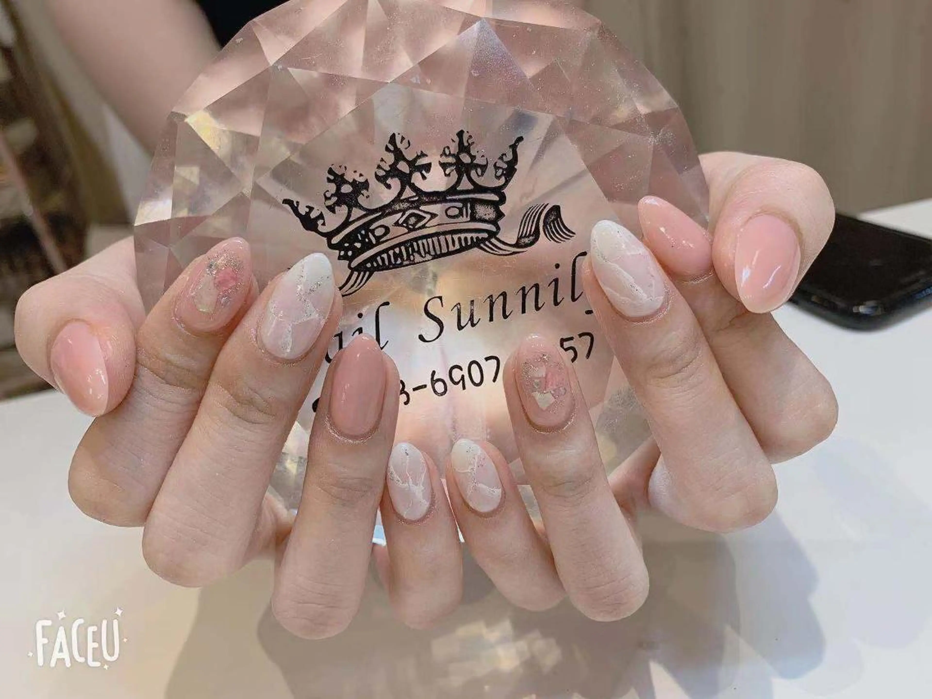 ネイル 長さだし専門店 M2　rikaのネイルデザイン