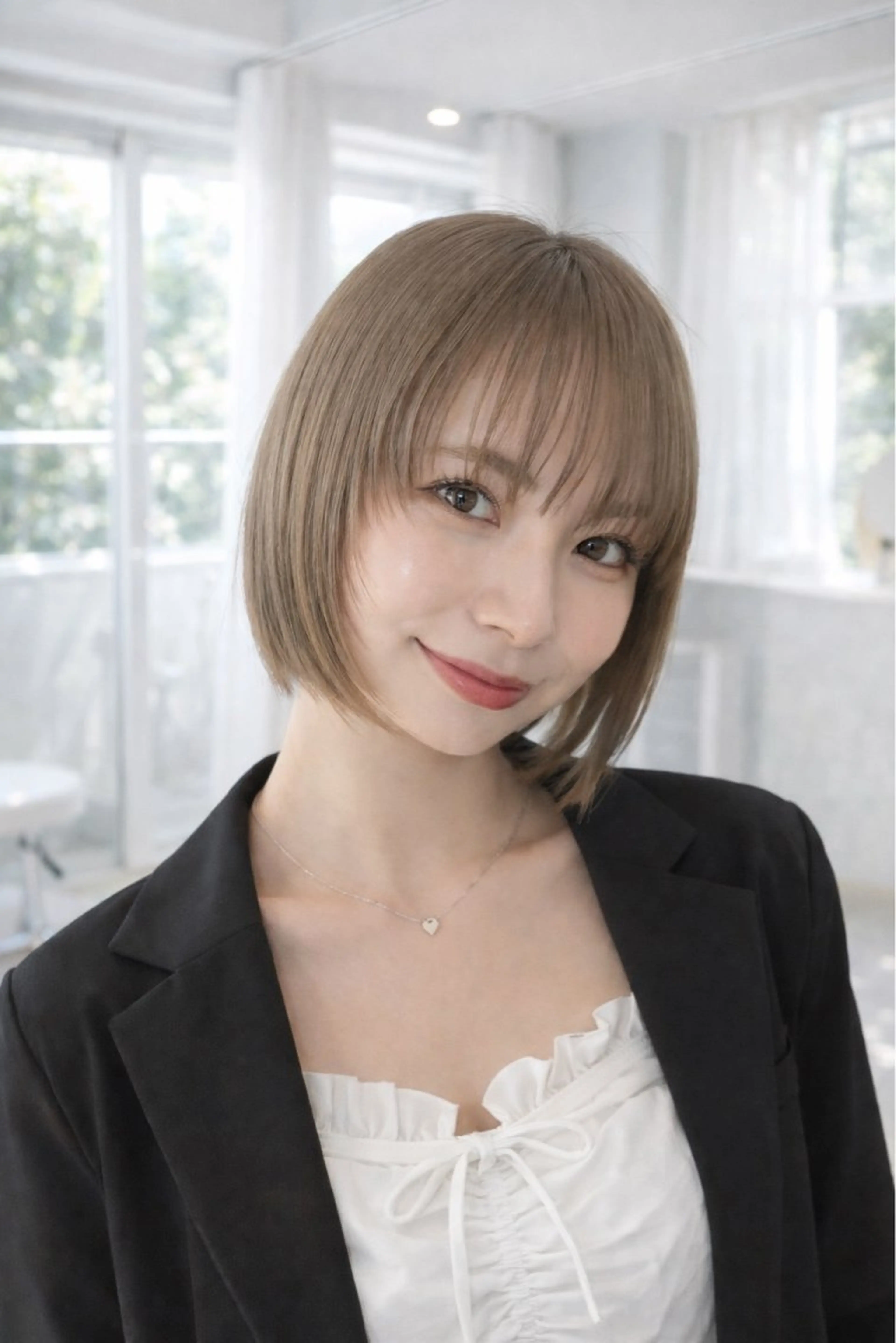 ミディアム sand clear所属・似合わせno.1 💎ボブ特化まなかのヘアスタイル