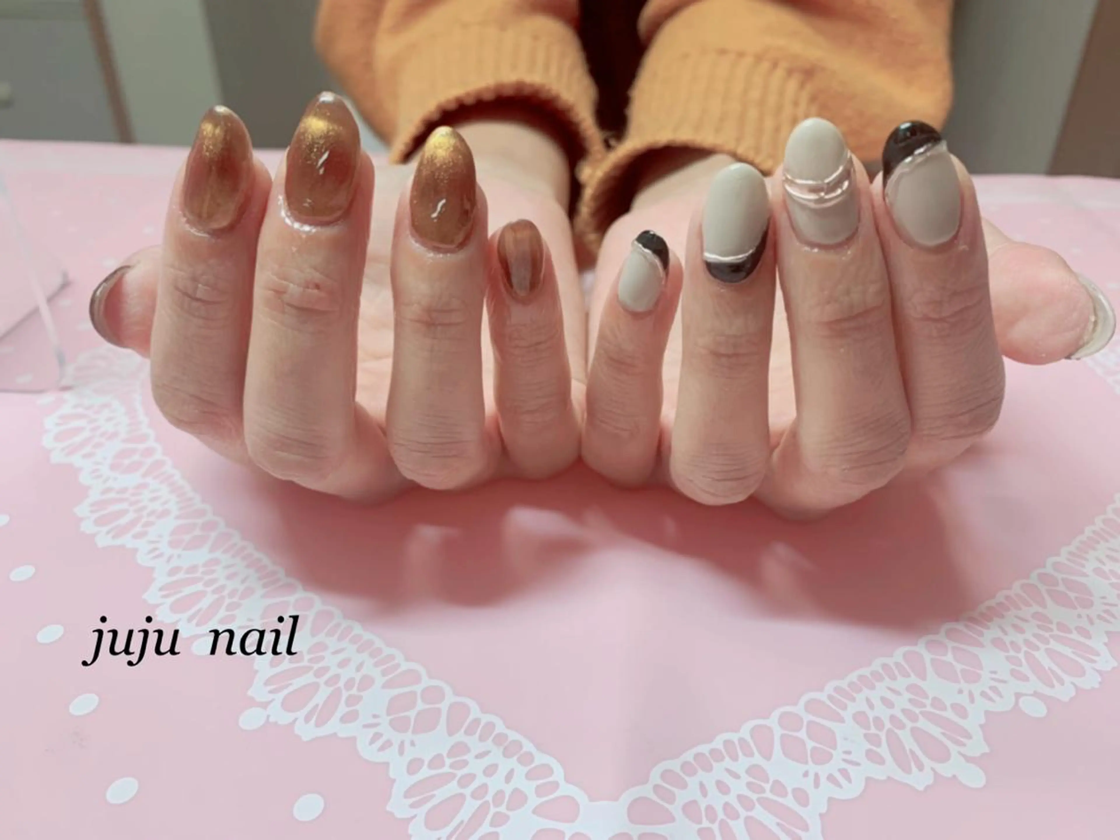 ネイル juju nailのネイルデザイン