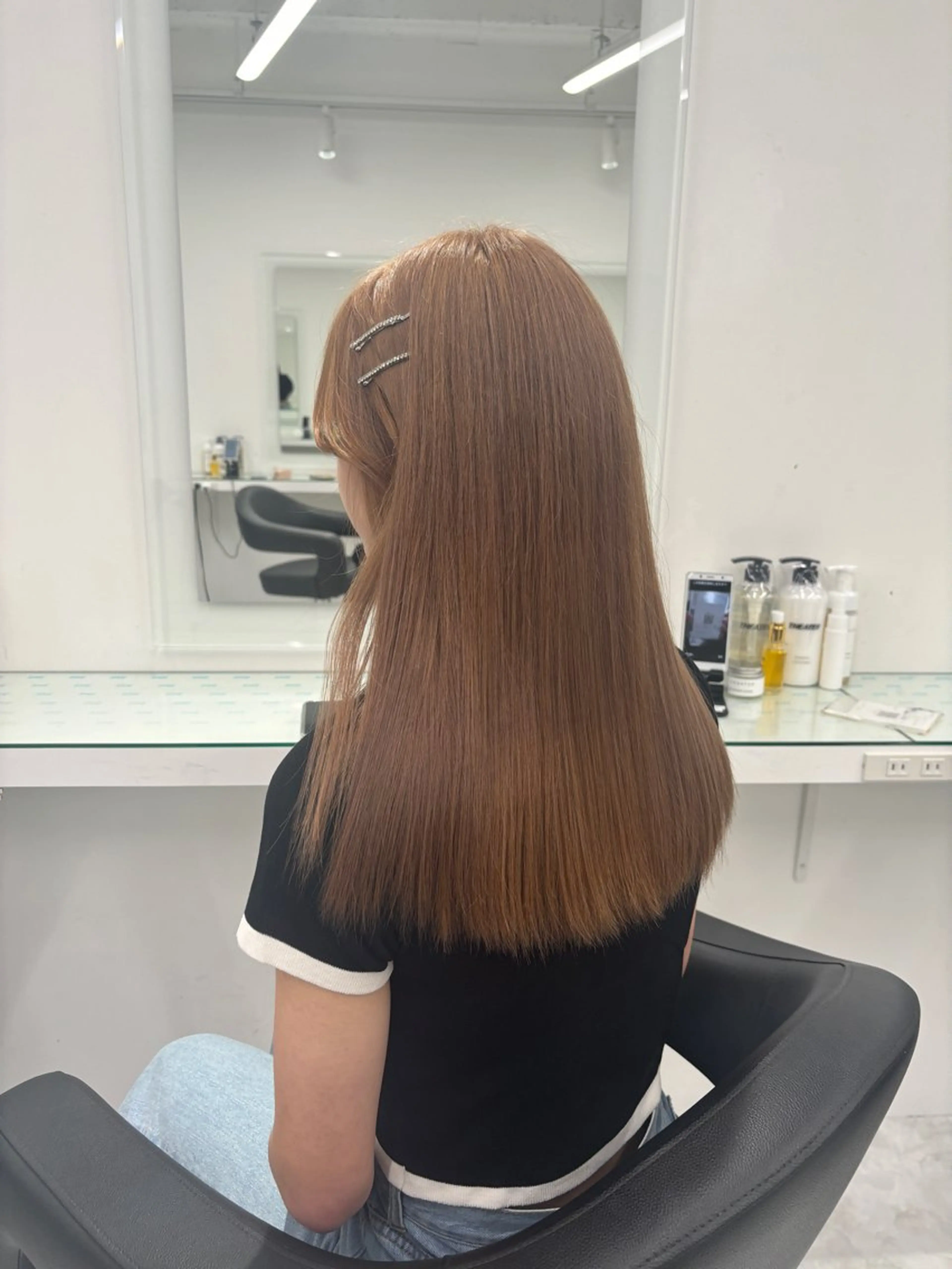 ロング カラー 💖ミルクティー💖 あかり💖のヘアスタイル