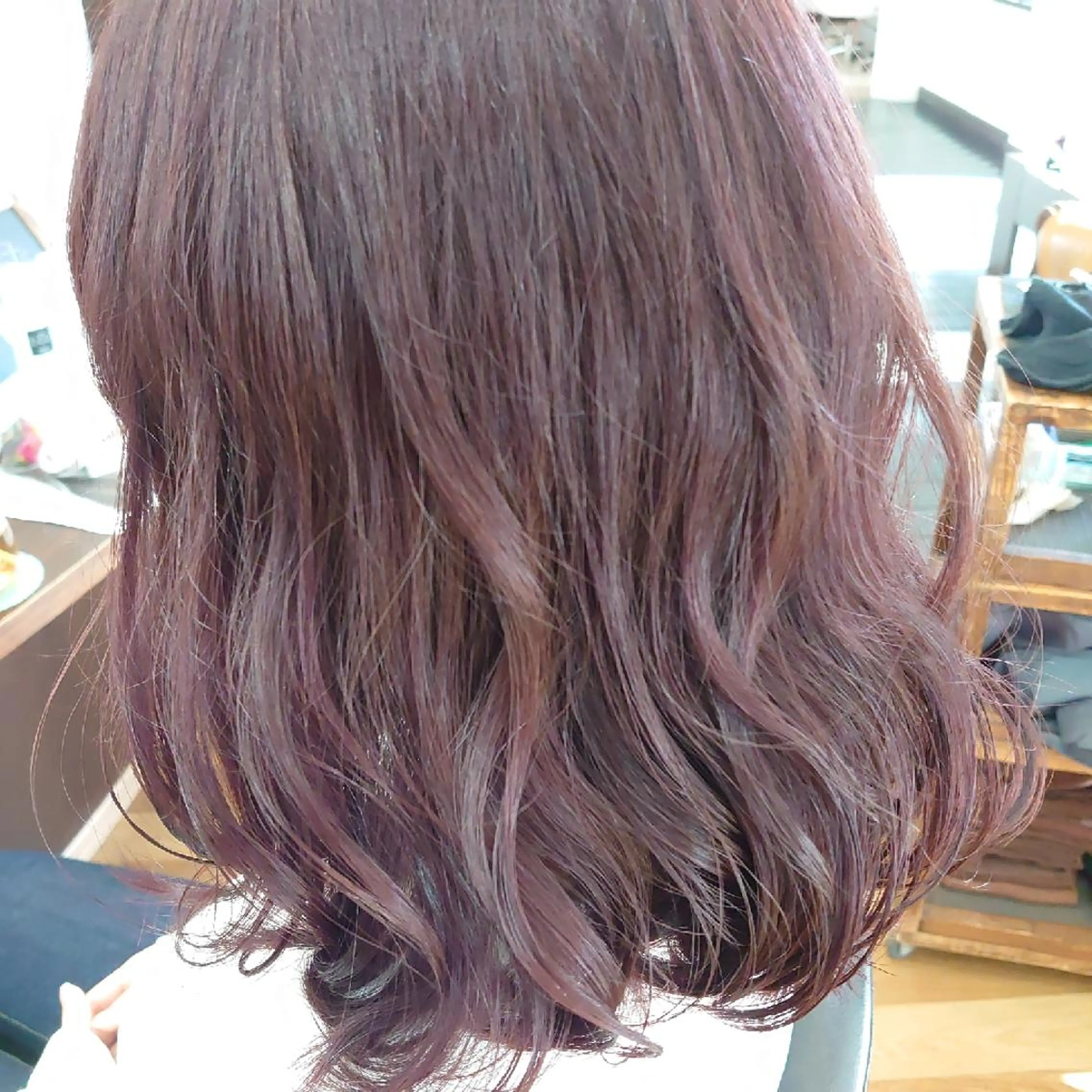 カラー ピンクカラー シルバー 中村 恵二のヘアスタイル
