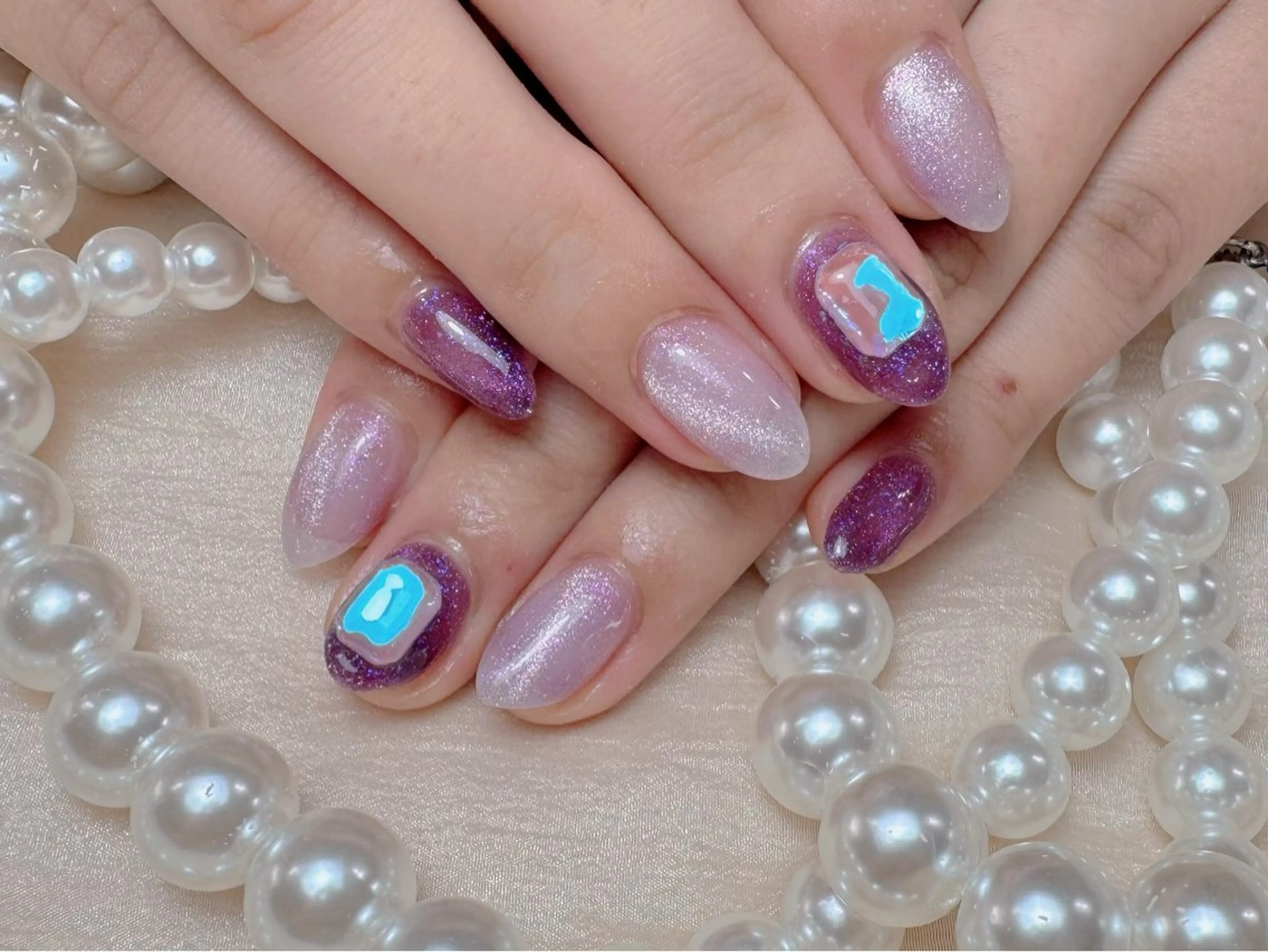 ネイル ハンドネイル マジックミラー所属・マジック ミラーのネイルデザイン