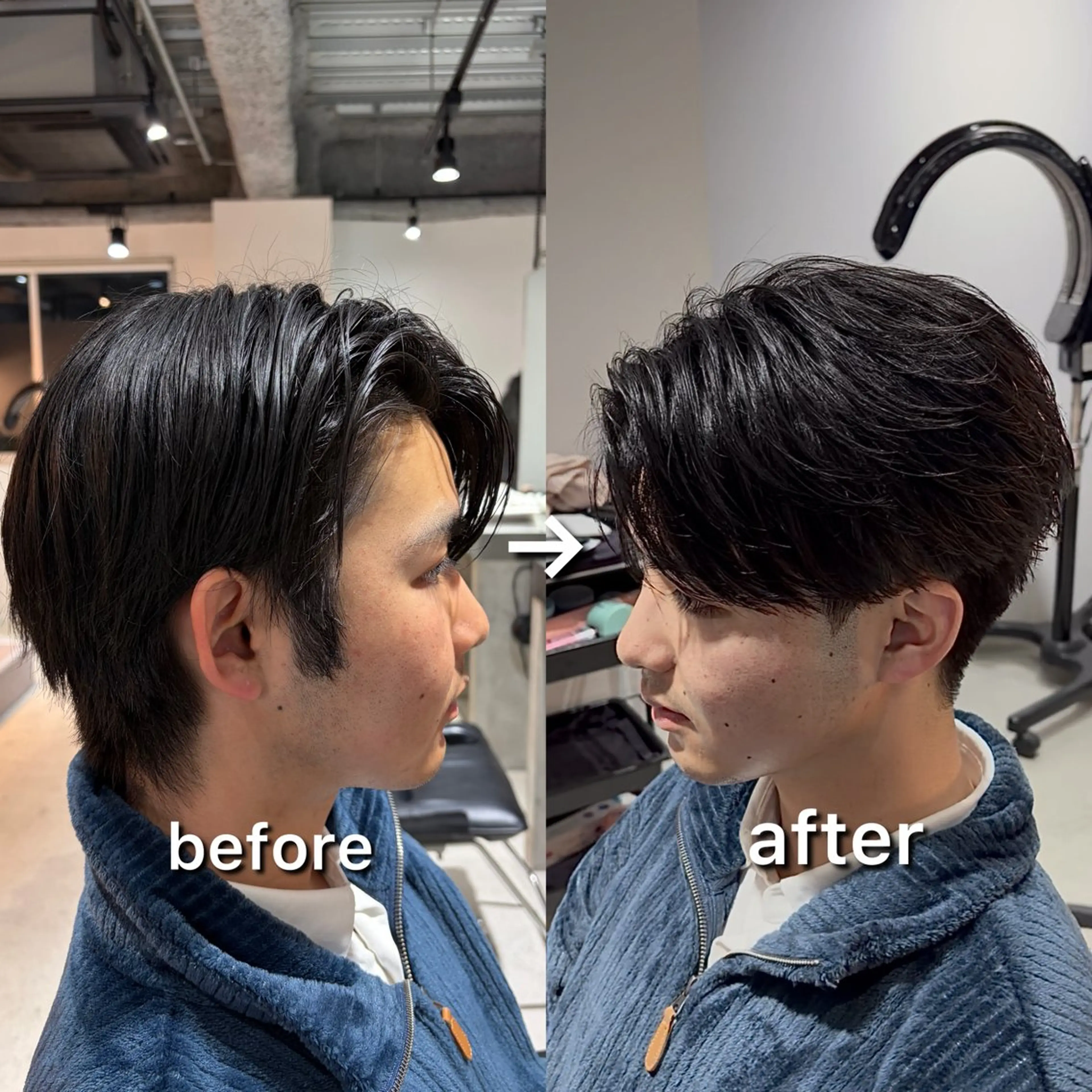 ショート メンズ ショートヘア Dover中野✂︎ メンズ美容師島村祐輝のヘアスタイル