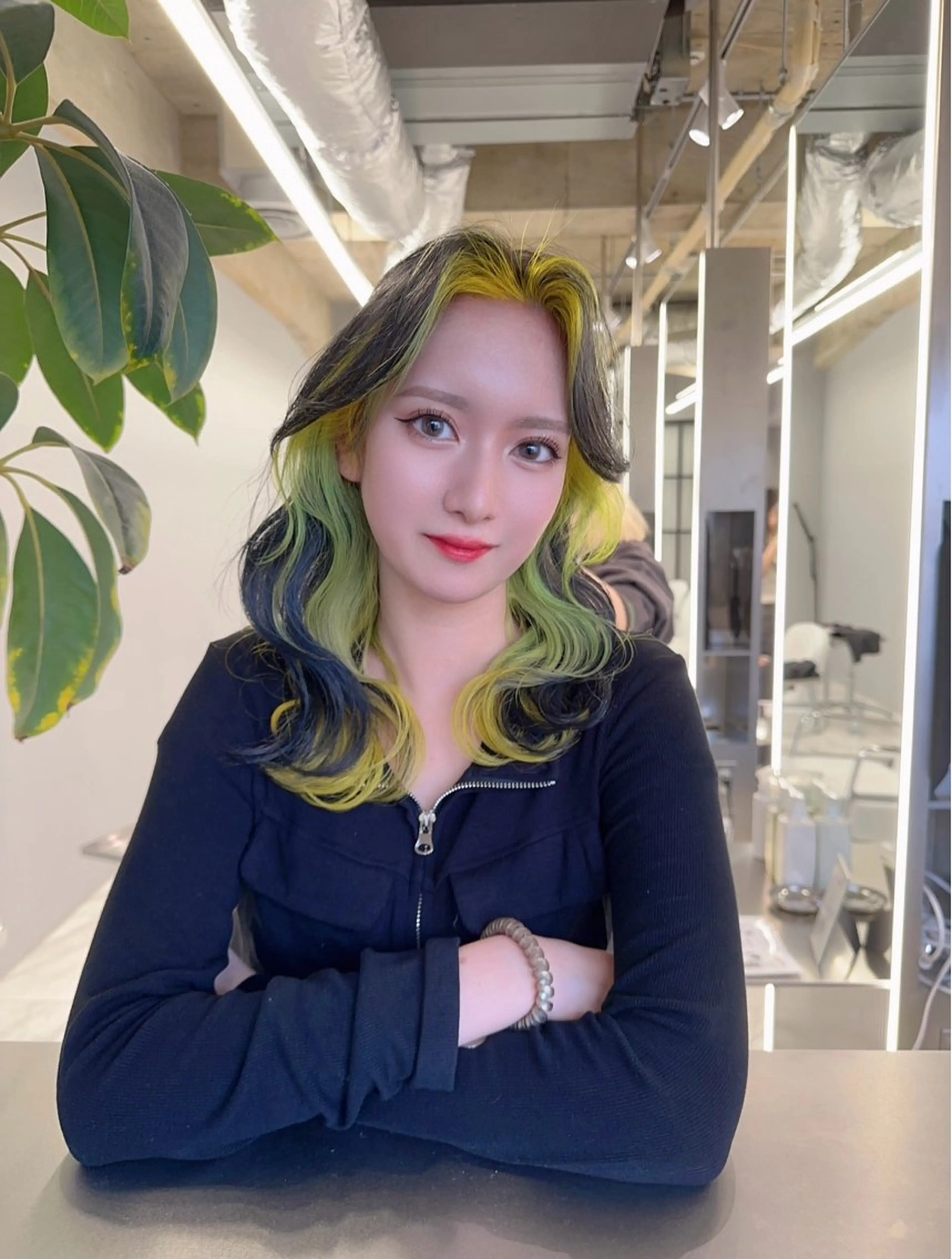 ロング カラー 新宿店長 🦄ブリーチYUGOのヘアスタイル