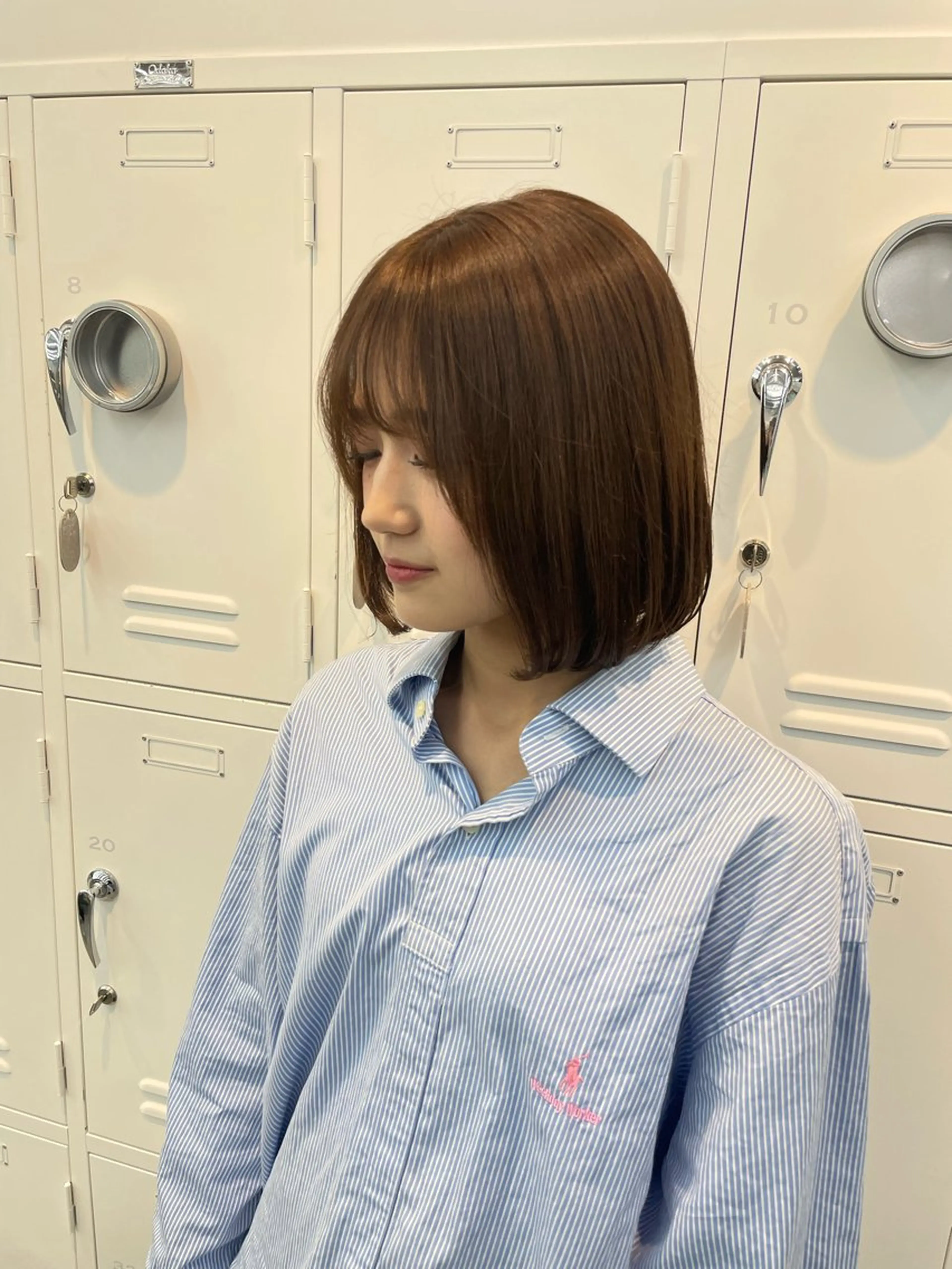 ショート カラー メンズ/シャドウ/ 波巻き/kyogoのヘアスタイル