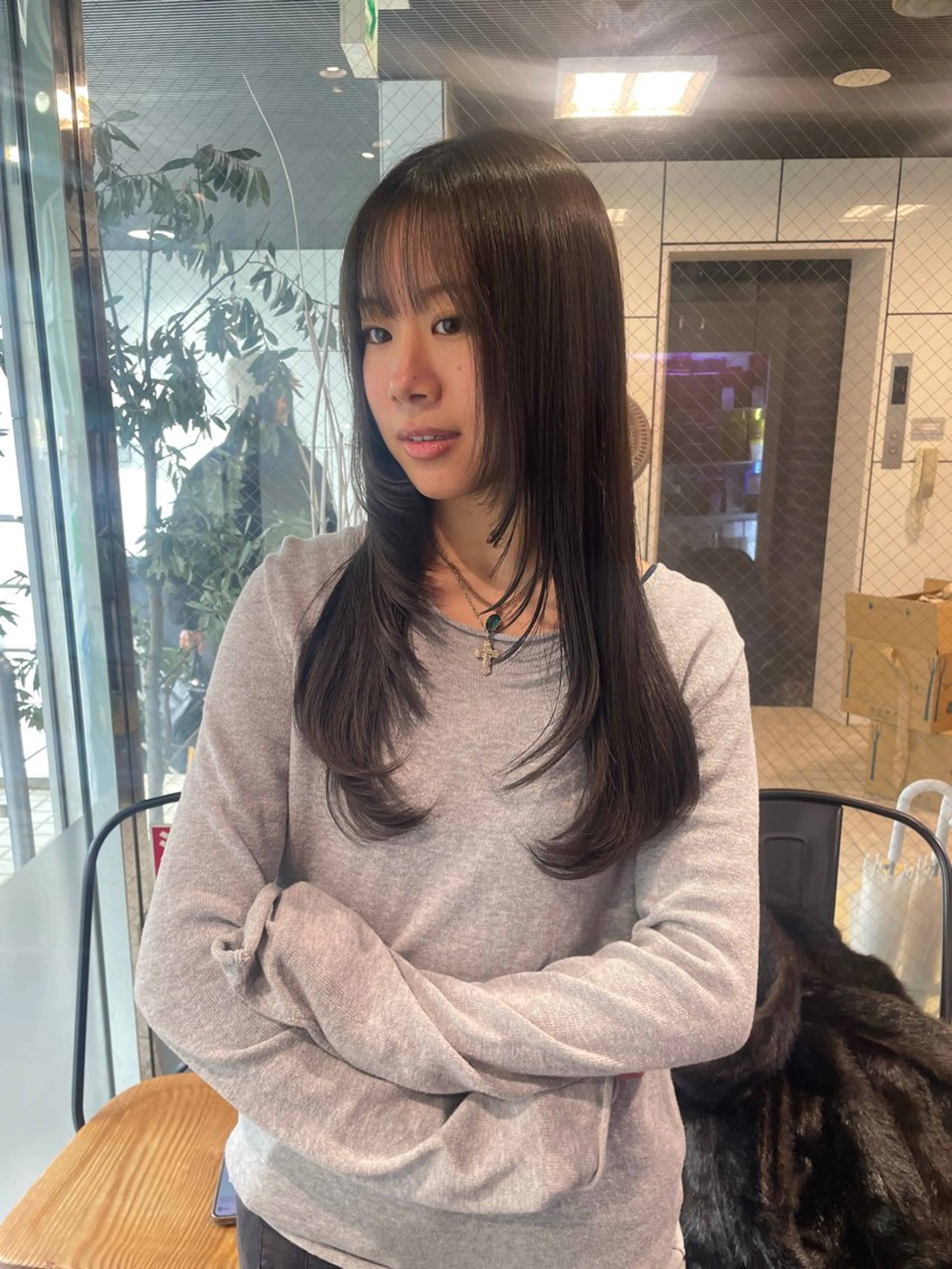 カラー ブリーチ ケアブリーチ ダブルカラー ハイトーンカラー インナーカラー カット ヘアカラー レイヤー/ボブ /🪩KAYOのヘアスタイル