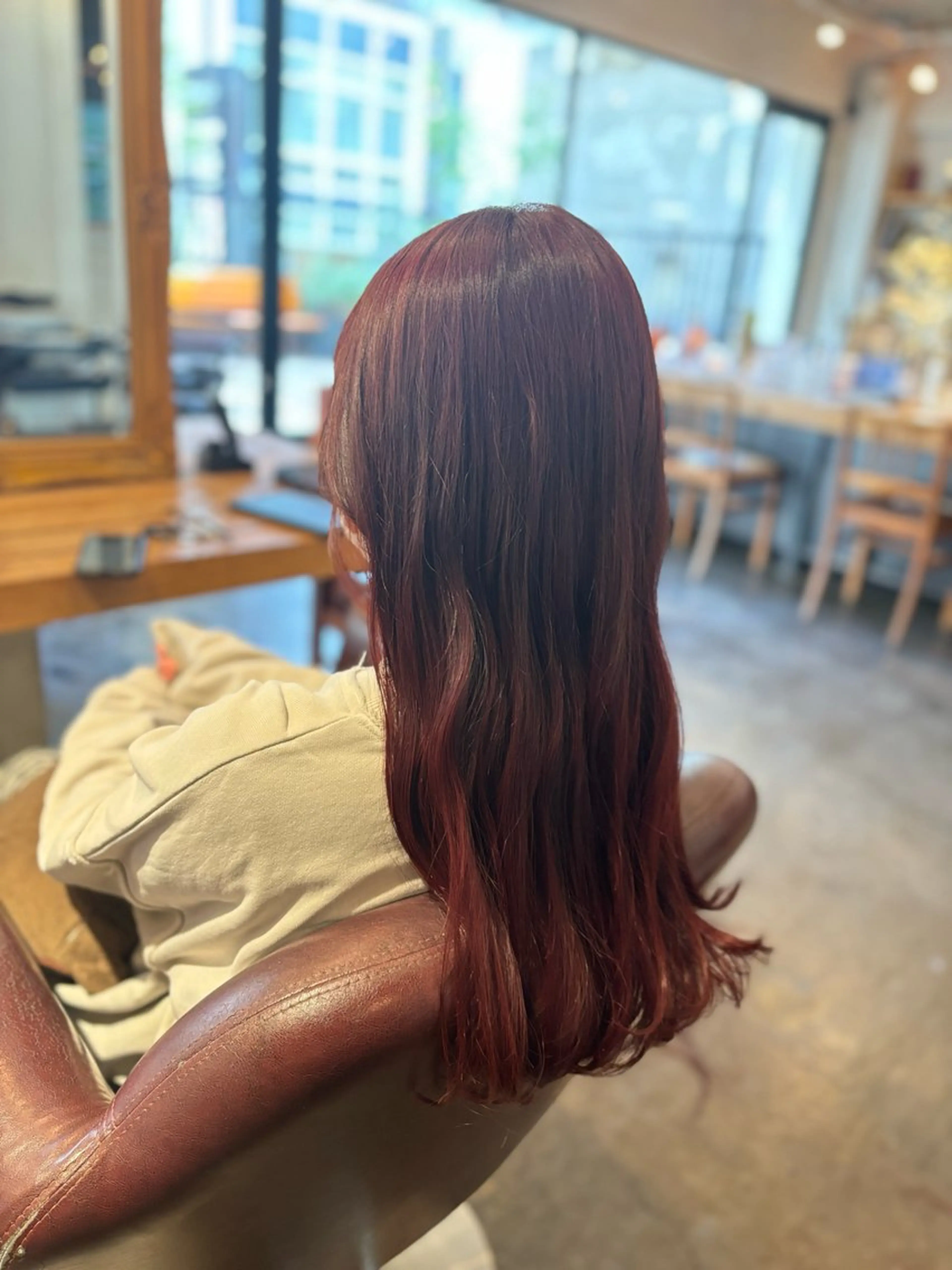 カラー 髪質改善カラー ベージュ🤎YUMEのヘアスタイル