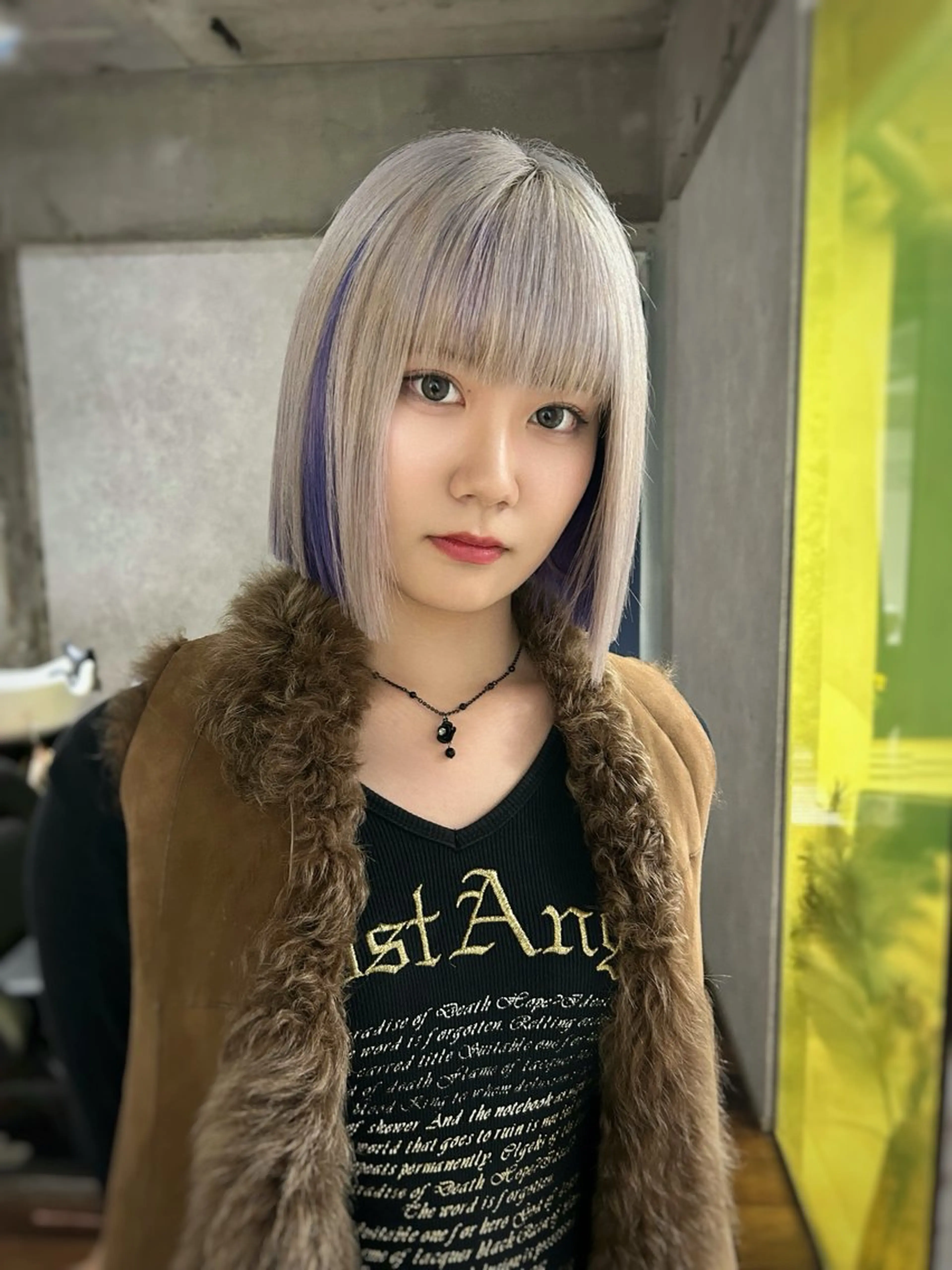 ミディアム カラー ナチュラル・ハイトー ン🏆HINOKIのヘアスタイル