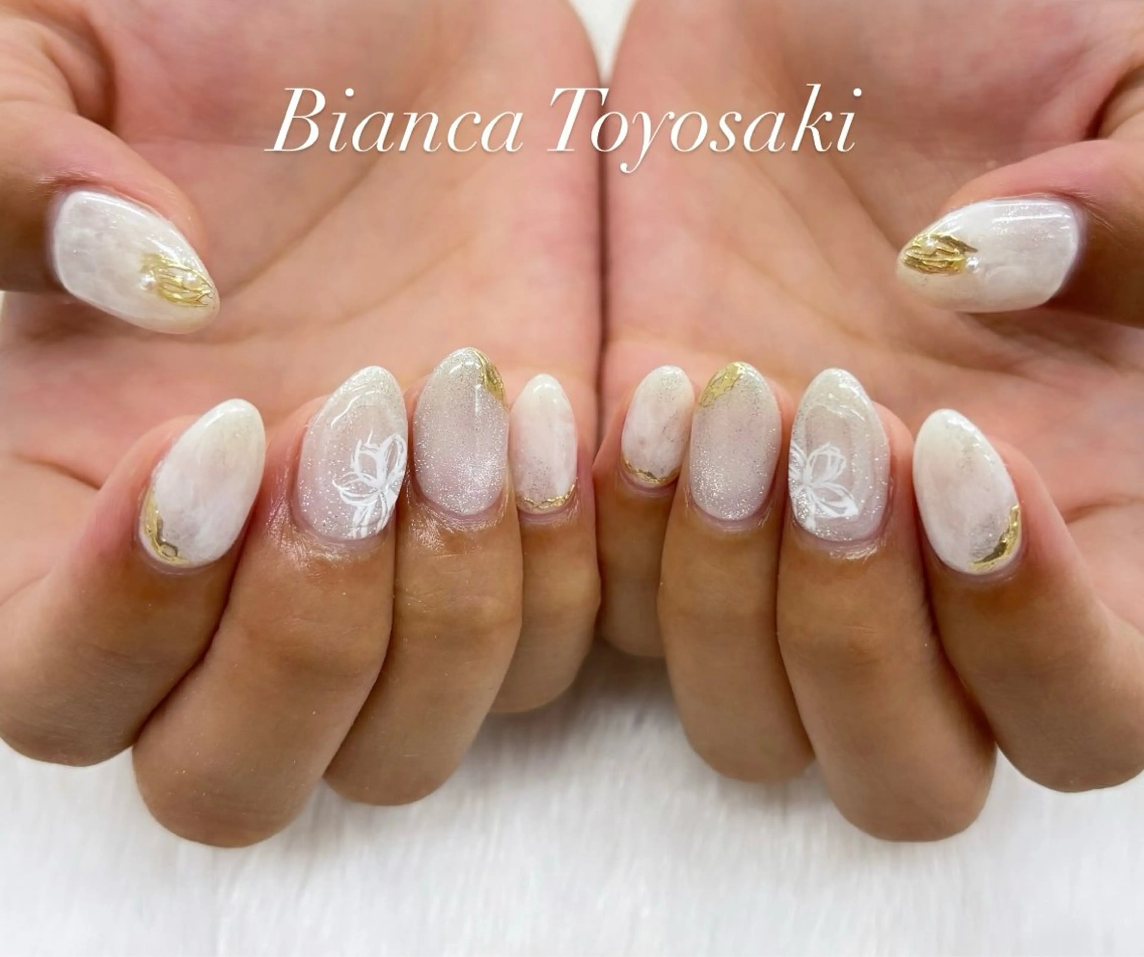 ネイル タマキ リノ　ビアンカ豊崎のネイルデザイン