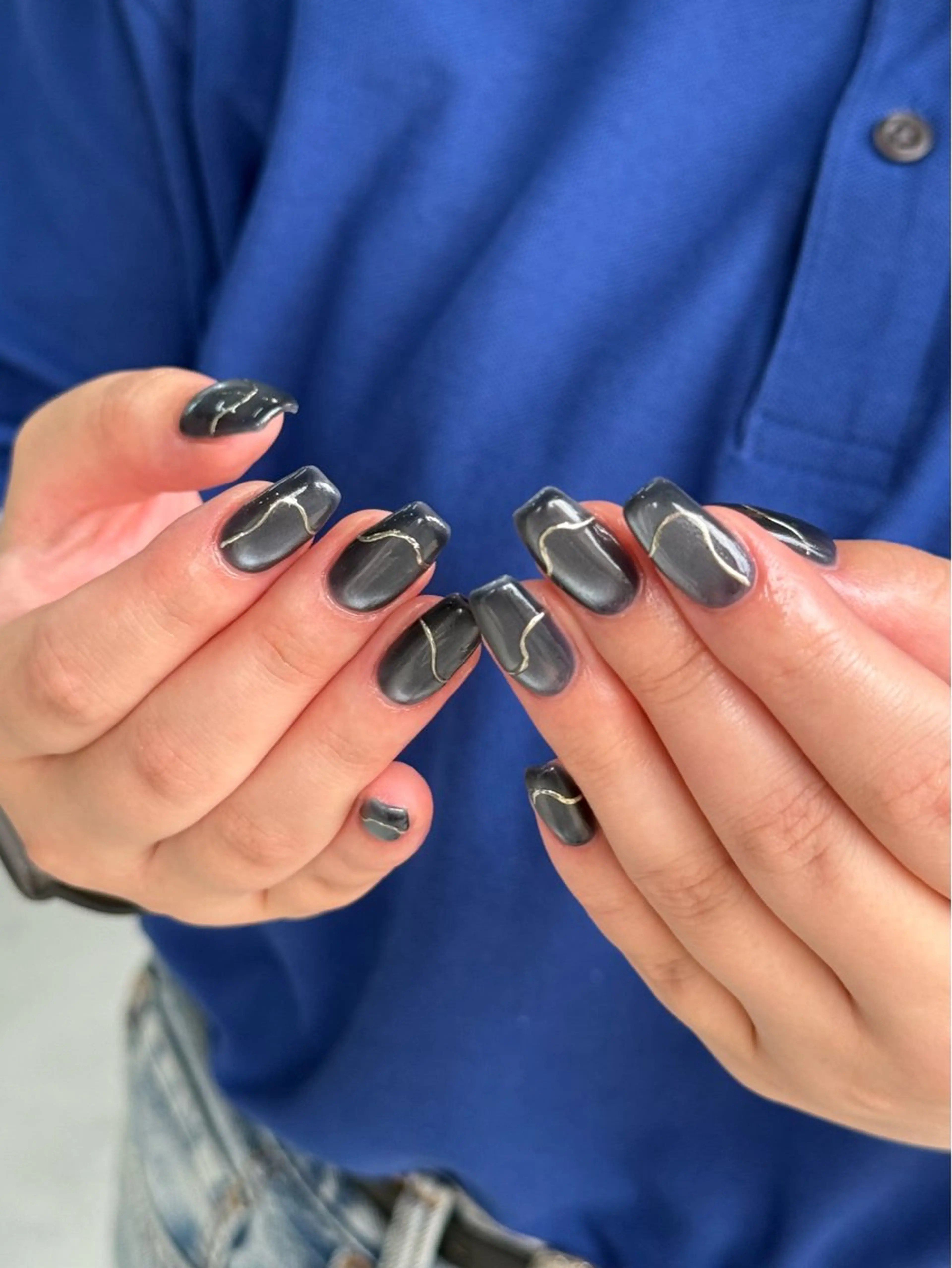 ネイル オフィスネイル ハンドネイル MISATO ネイリスト福岡/薬院のネイルデザイン