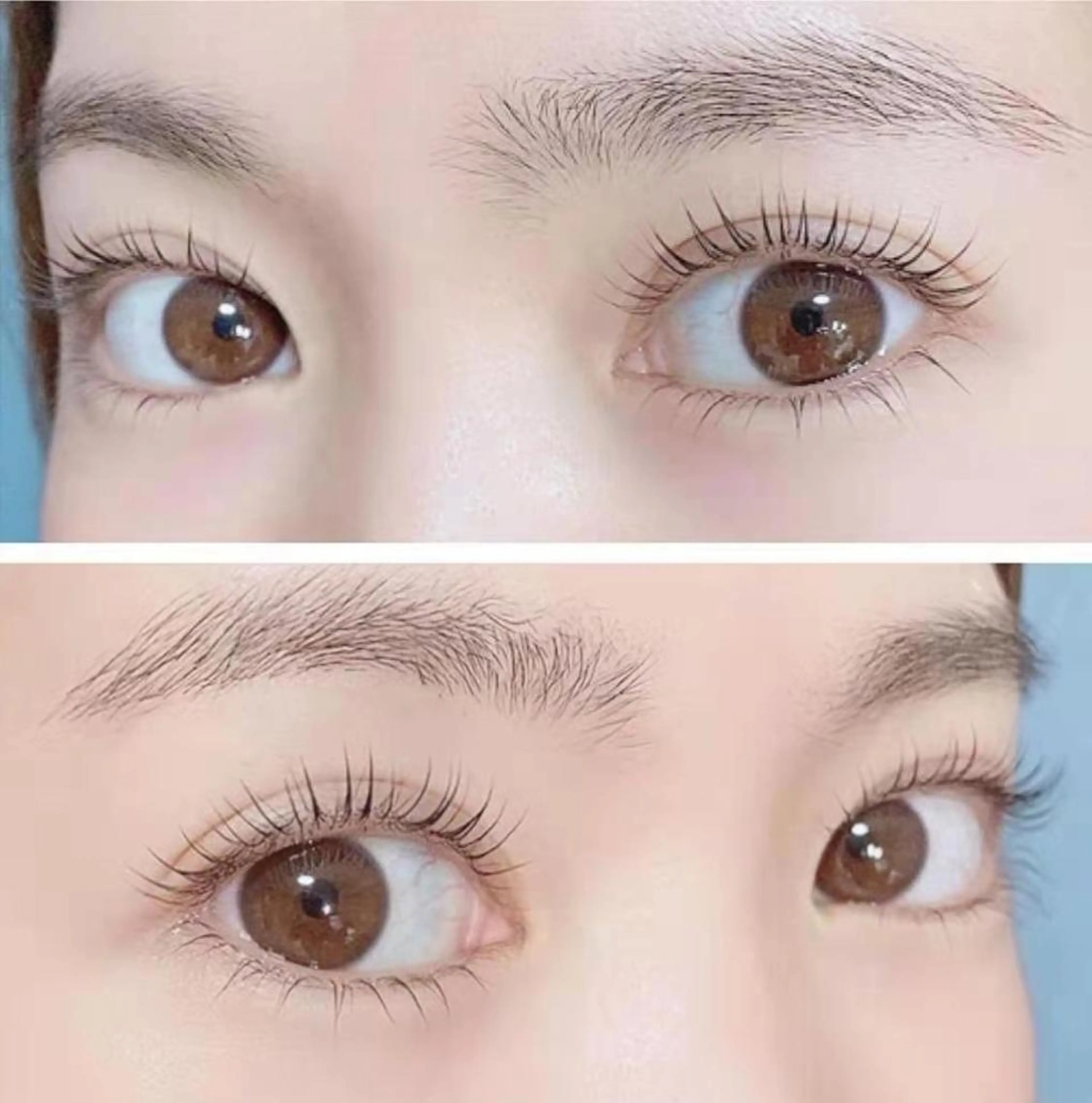 《まつげ》3回目まで上下セット！次世代まつげラッシュリフト5500円トリートメント付きの写真