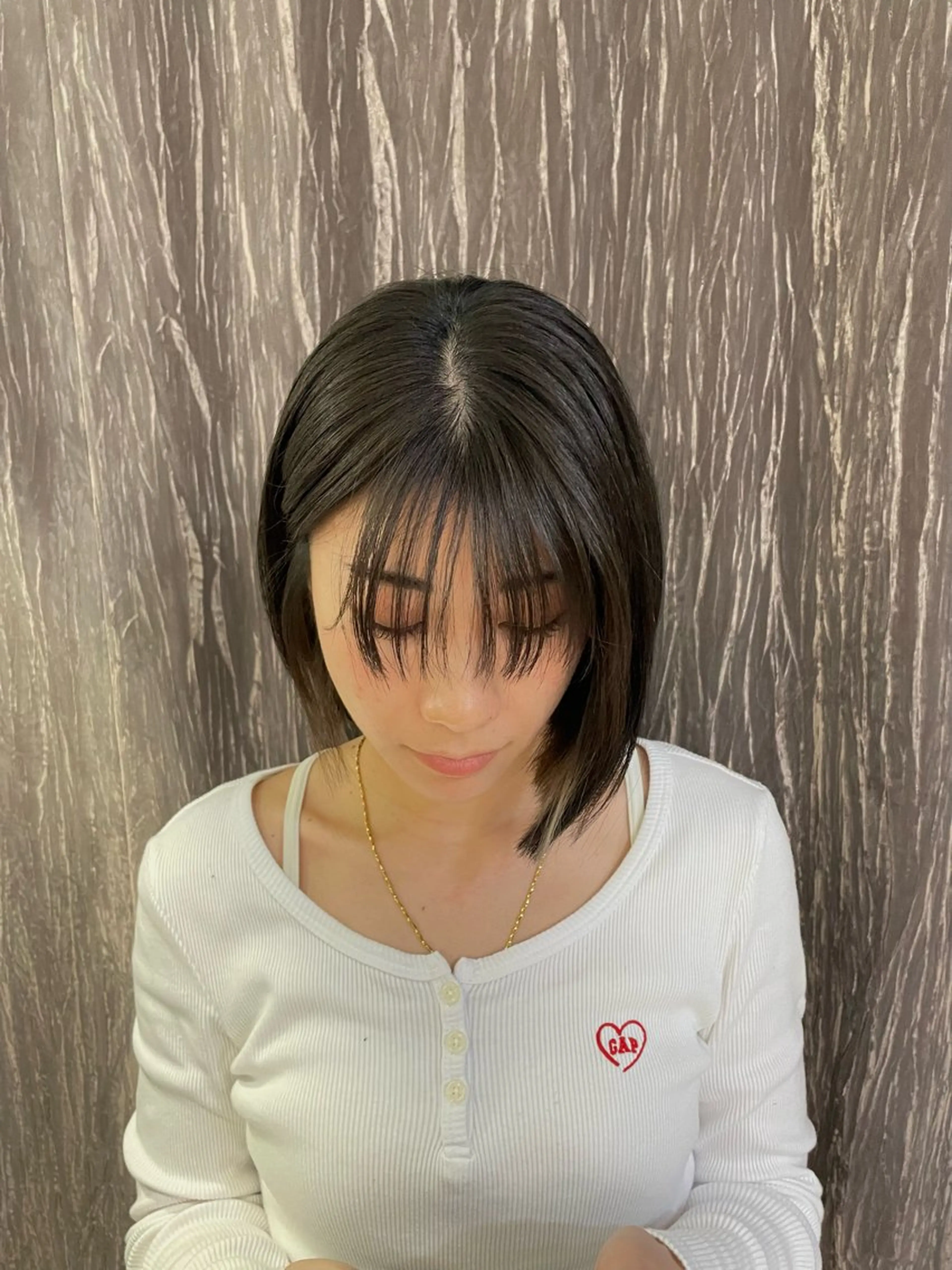 ショート カラー ボブ ヘアカラー トリートメント men'scut募集 /艶カラー/上杉健太のヘアスタイル