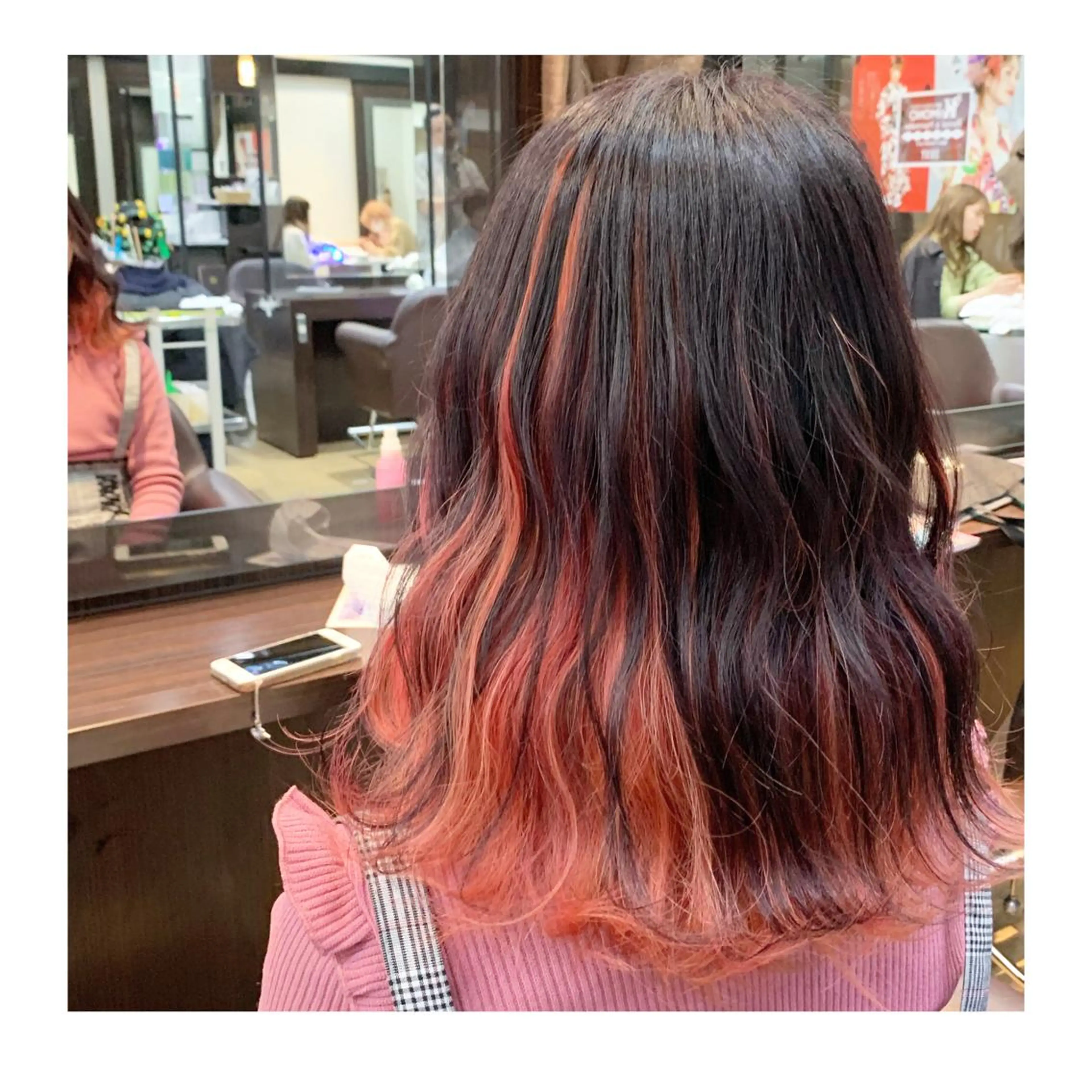 ミディアム カラー 立川/シールエクステ /みづきのヘアスタイル