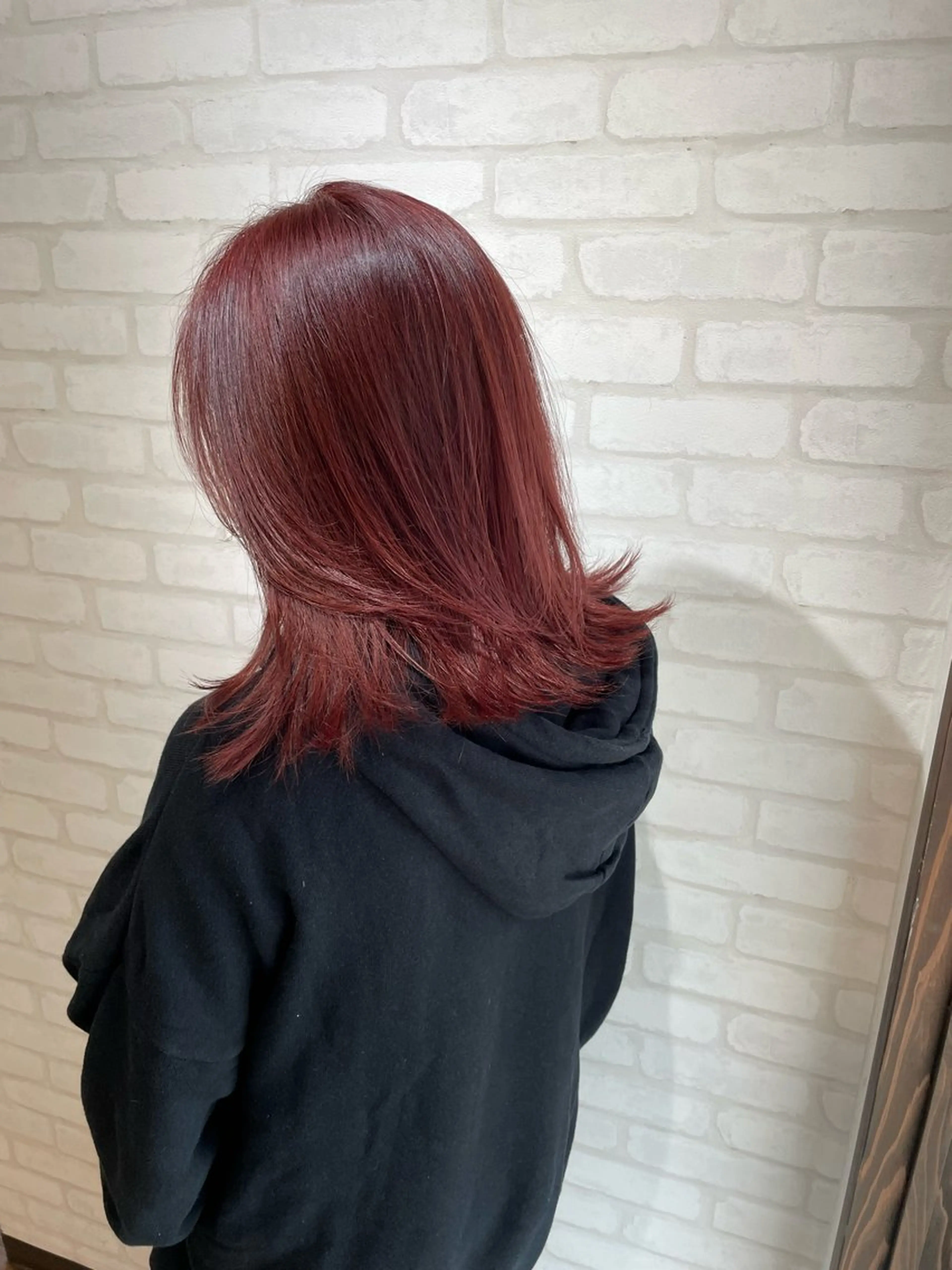 ミディアム カット ヘアカラー 🌝秦 美羽🌝のヘアスタイル