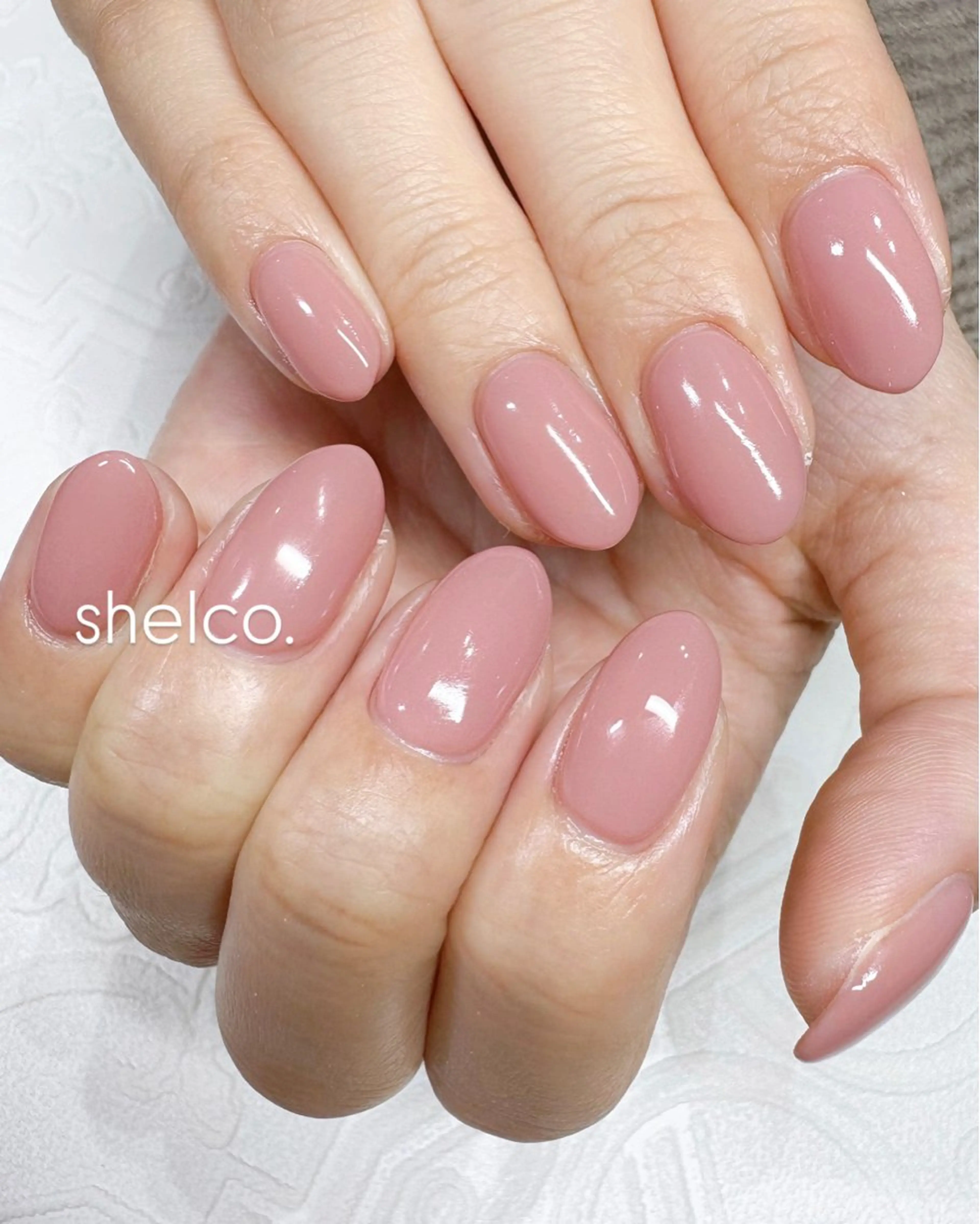 ネイル ワンカラーネイル nail salon shelco.のネイルデザイン