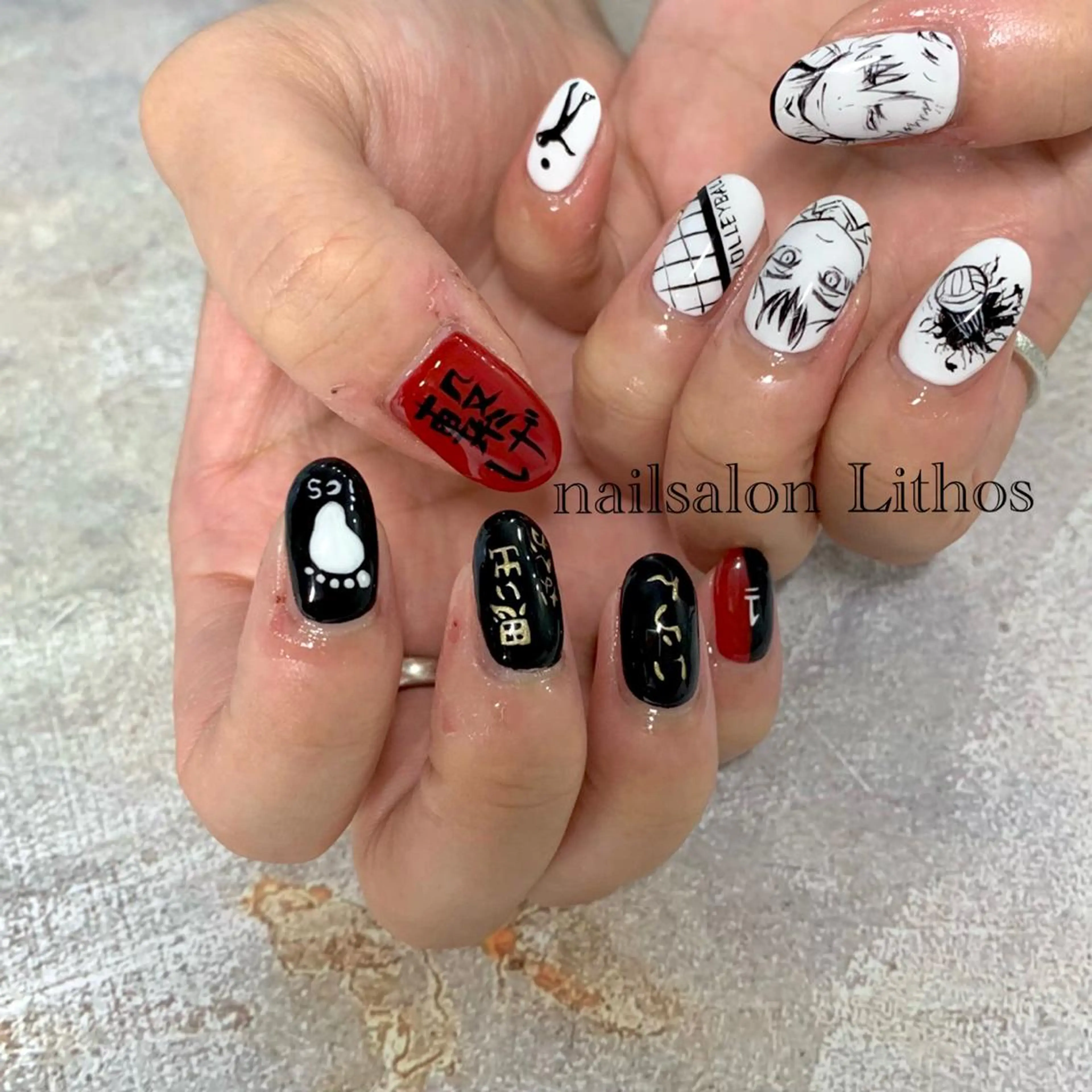 ネイル アートネイル フットネイル ジェルネイル 韓国ネイル パラジェル ハンドネイル nailsalon Lithos所属・nailsalon Recontreのネイルデザイン