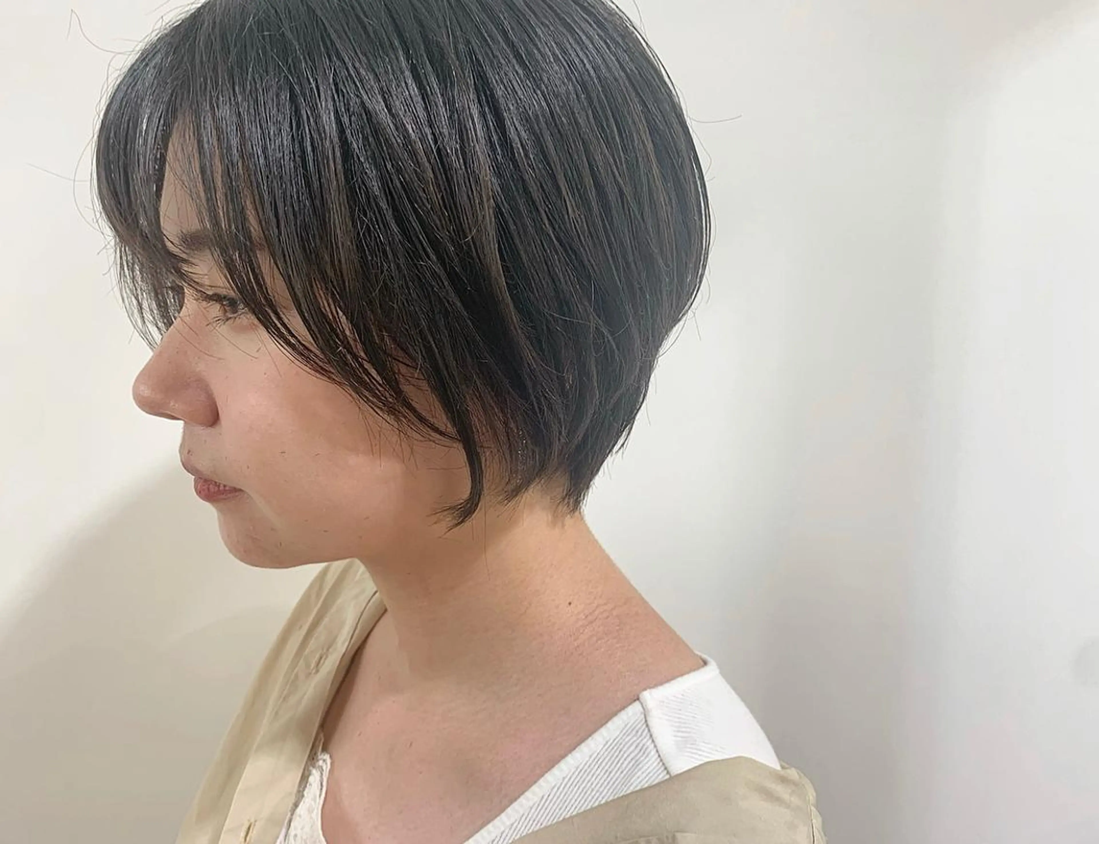 ショート ヘアアレンジ マツエク・マツパ くびれヘア ショートヘア たかいわ みきのヘアスタイル