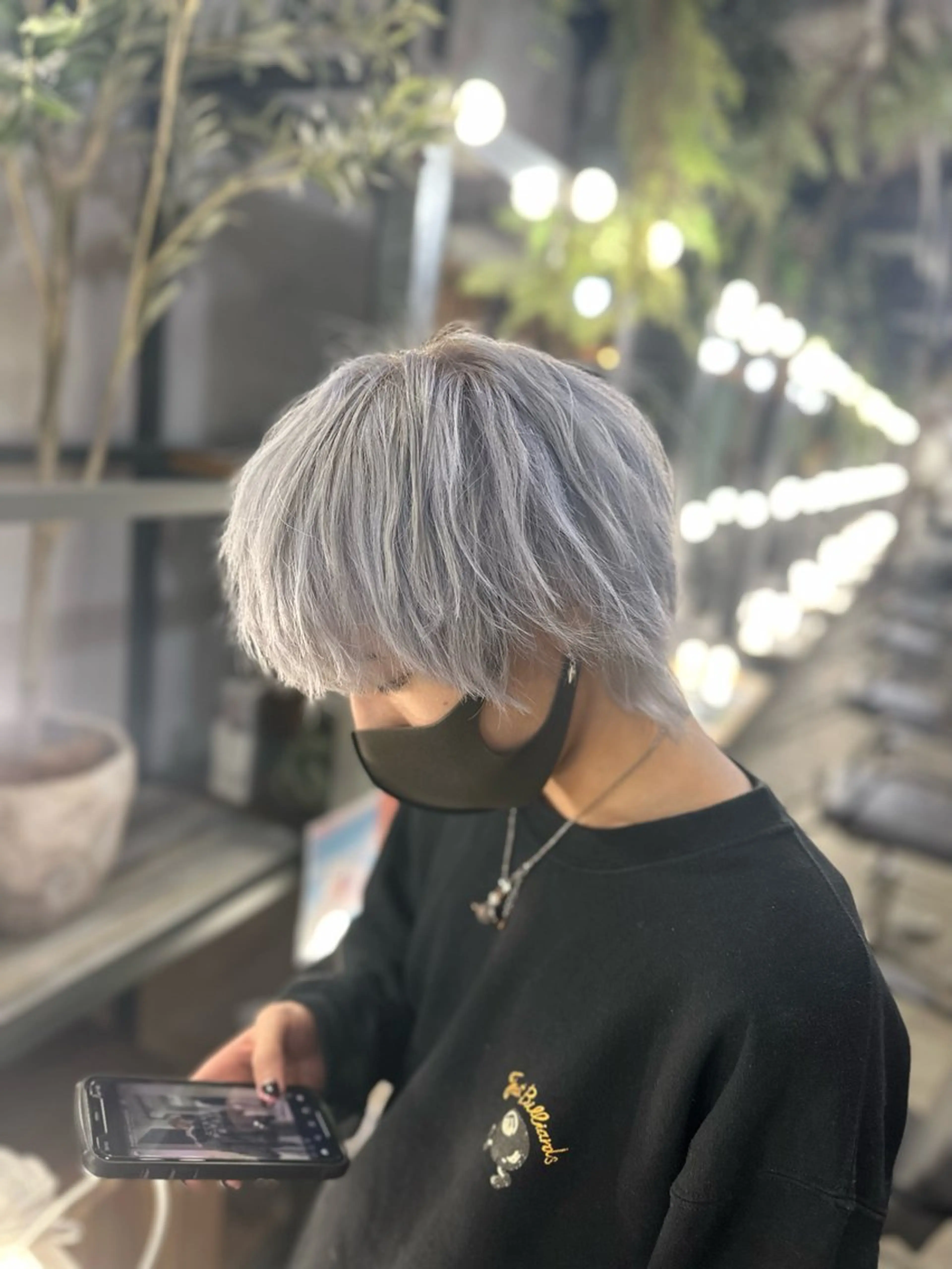 ショート カラー メンズ 溜 一太のヘアスタイル